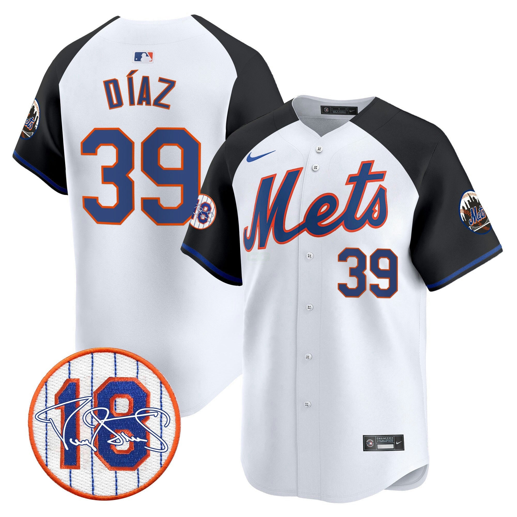 Camisa MLB Men’s Darryl Strawberry Patch Vapor Premier Limited Jersey