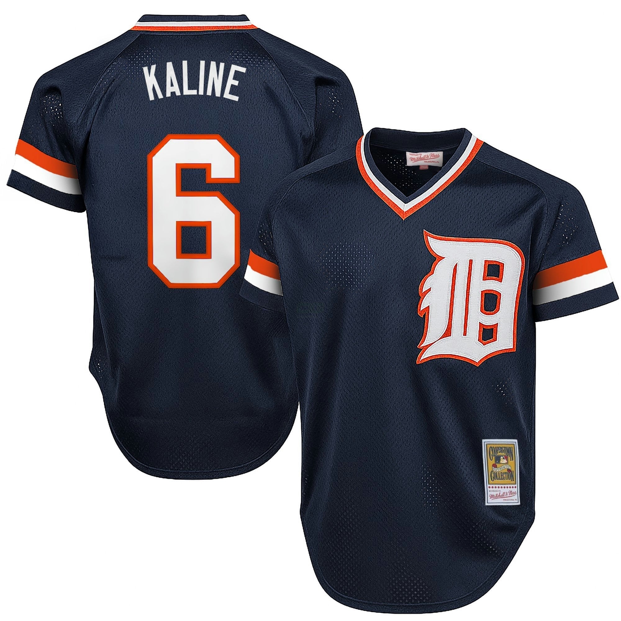 Camisa MLB Men’s Detroit Throwback Jersey – Cooperstown Collection