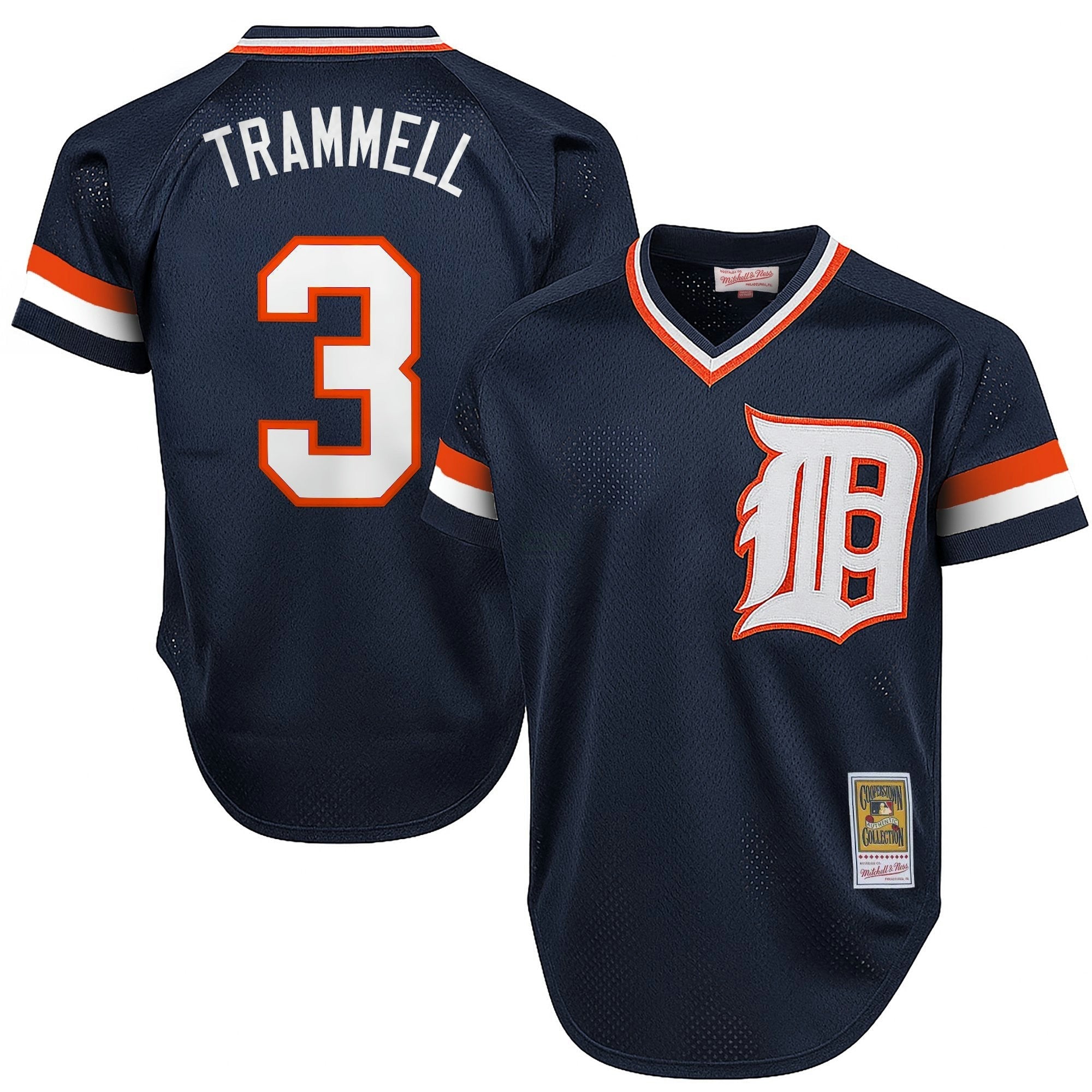 Camisa MLB Men’s Detroit Throwback Jersey – Cooperstown Collection
