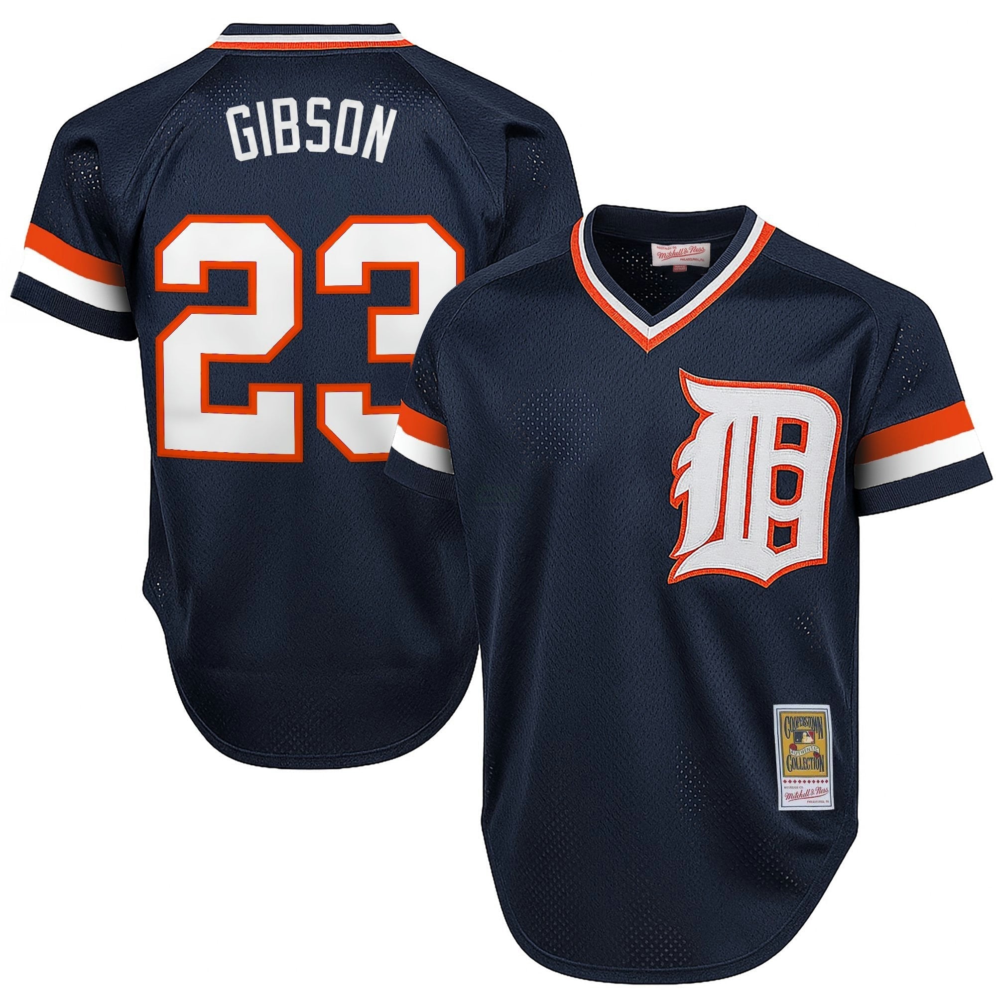 Camisa MLB Men’s Detroit Throwback Jersey – Cooperstown Collection