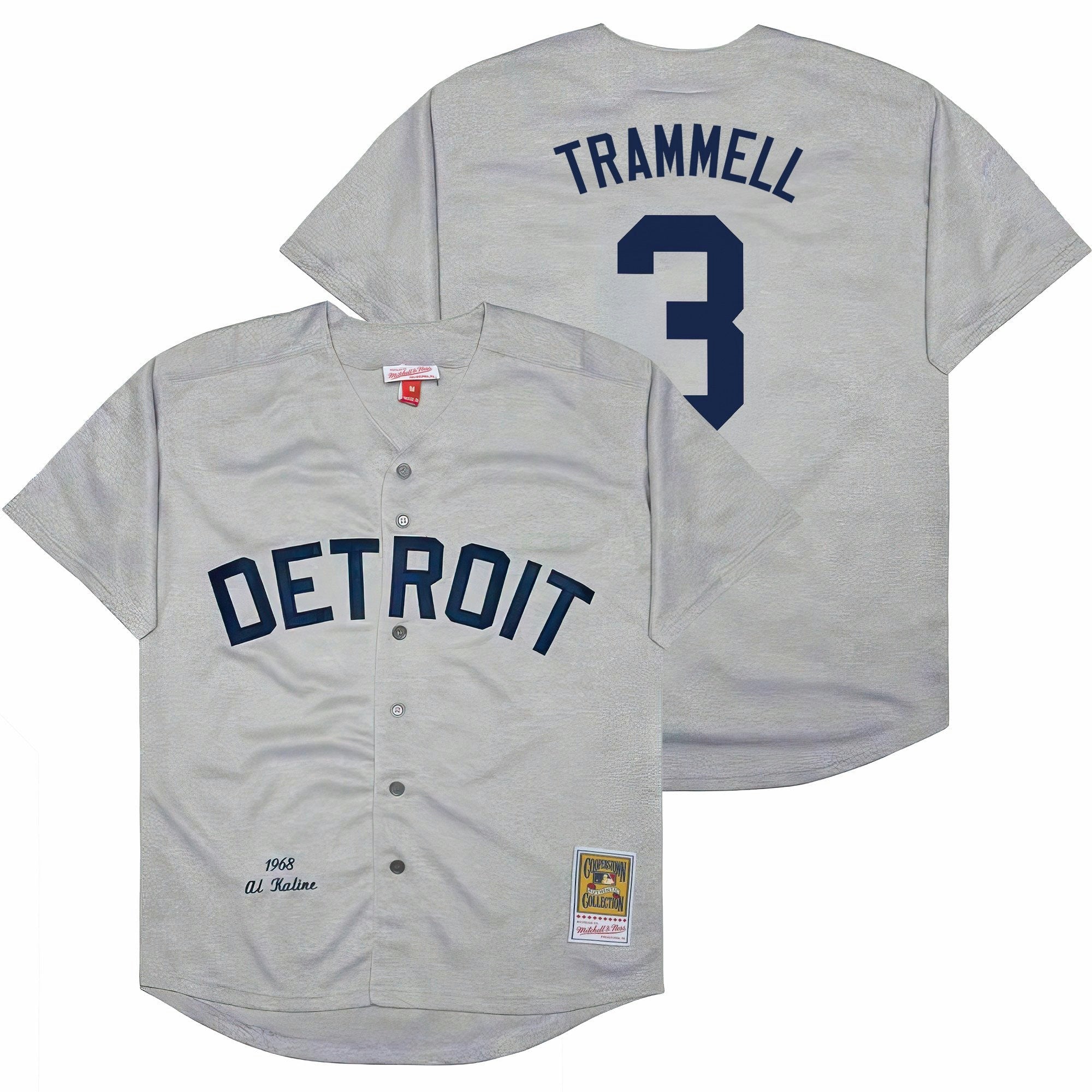 Camisa MLB Men’s Detroit Throwback Jersey – Cooperstown Collection