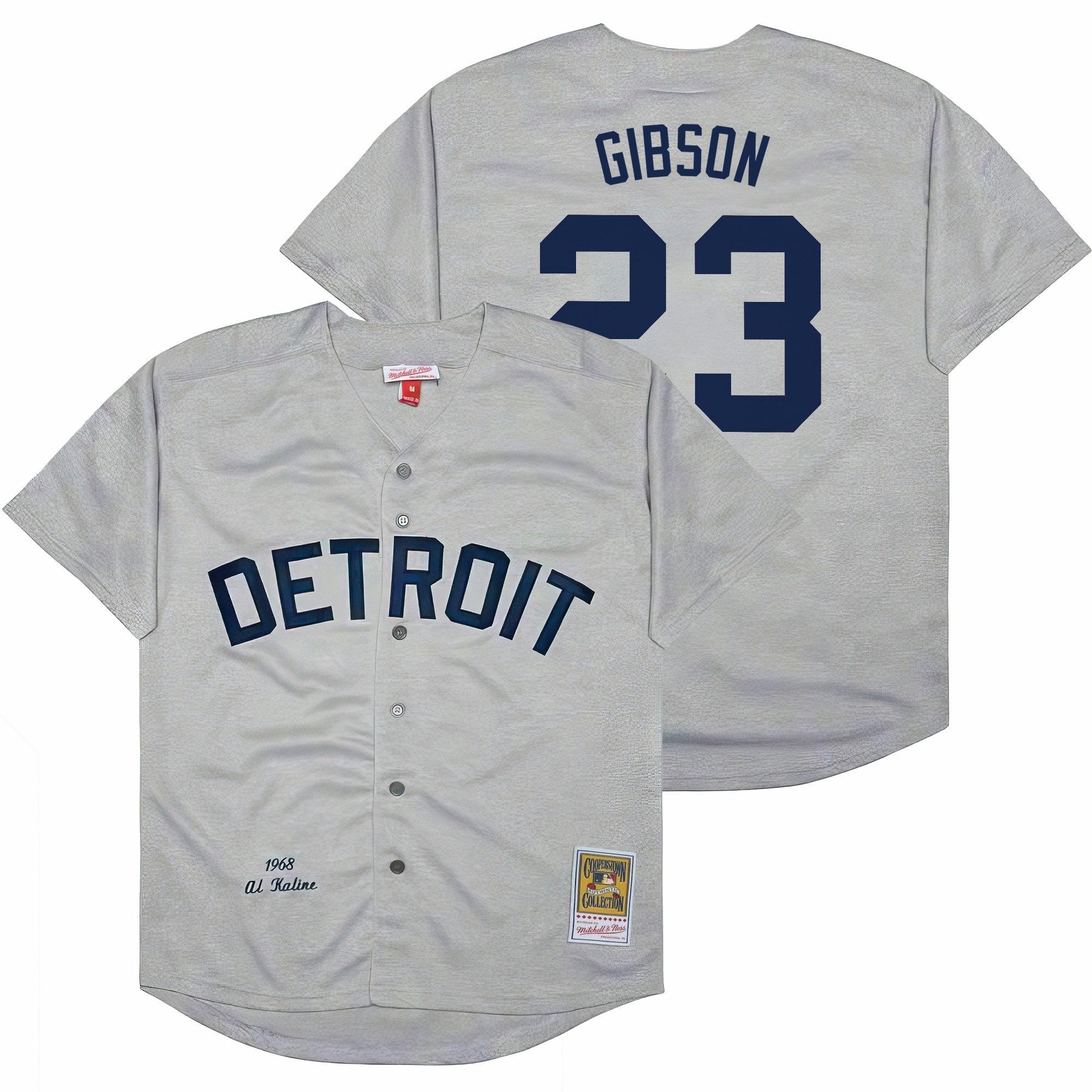 Camisa MLB Men’s Detroit Throwback Jersey – Cooperstown Collection
