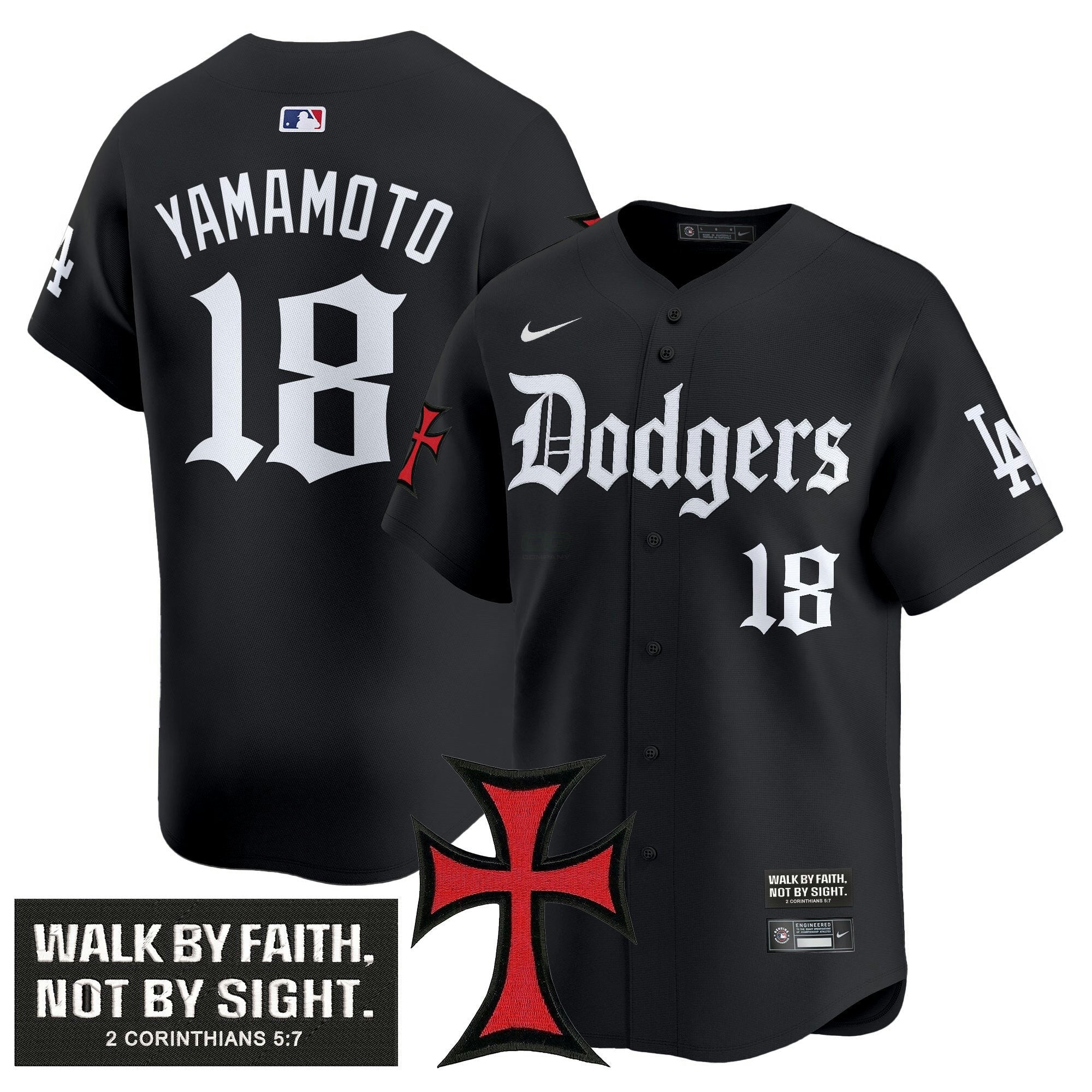 Camisa MLB Men’s ‘Faith & Glory Edition’ Vapor Premier Limited Jersey