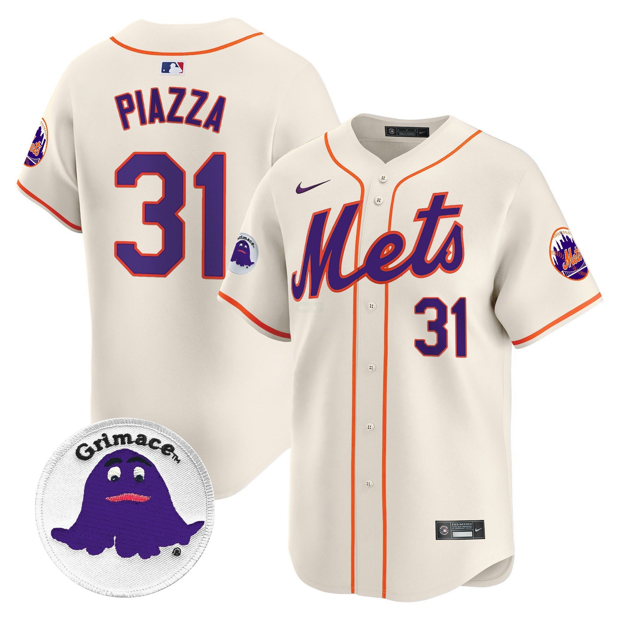 Camisa MLB Men’s Grimace Vapor Premier Limited Jersey