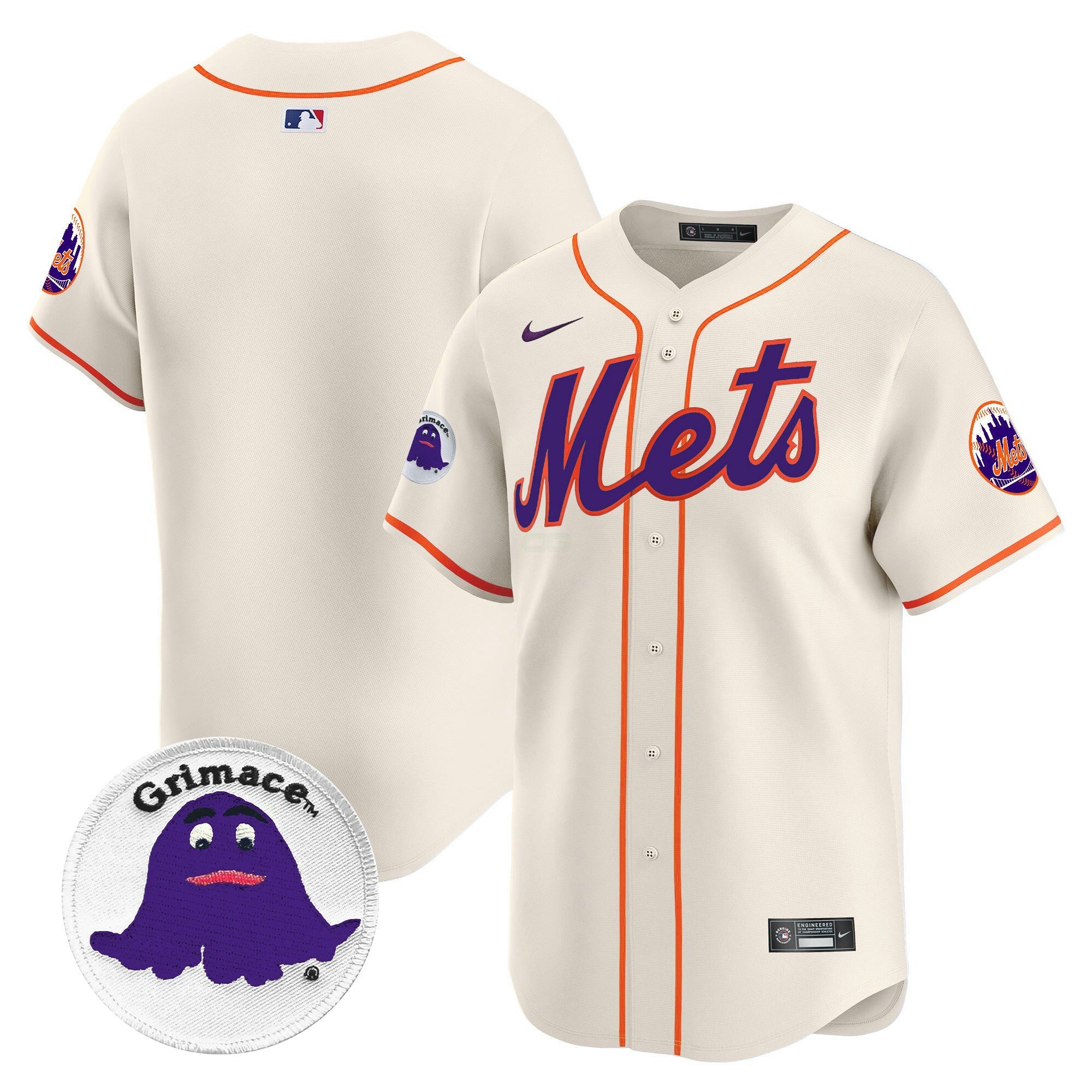 Camisa MLB Men’s Grimace Vapor Premier Limited Jersey