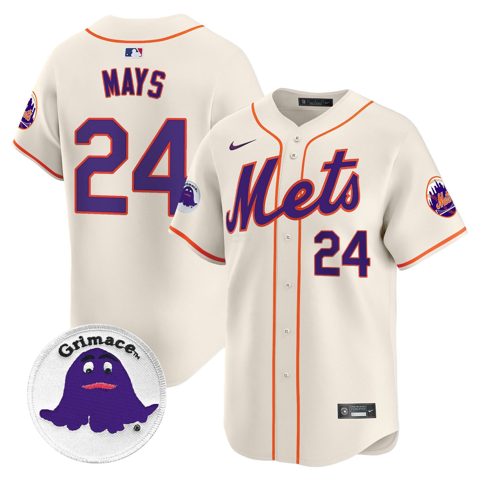 Camisa MLB Men’s Grimace Vapor Premier Limited Jersey