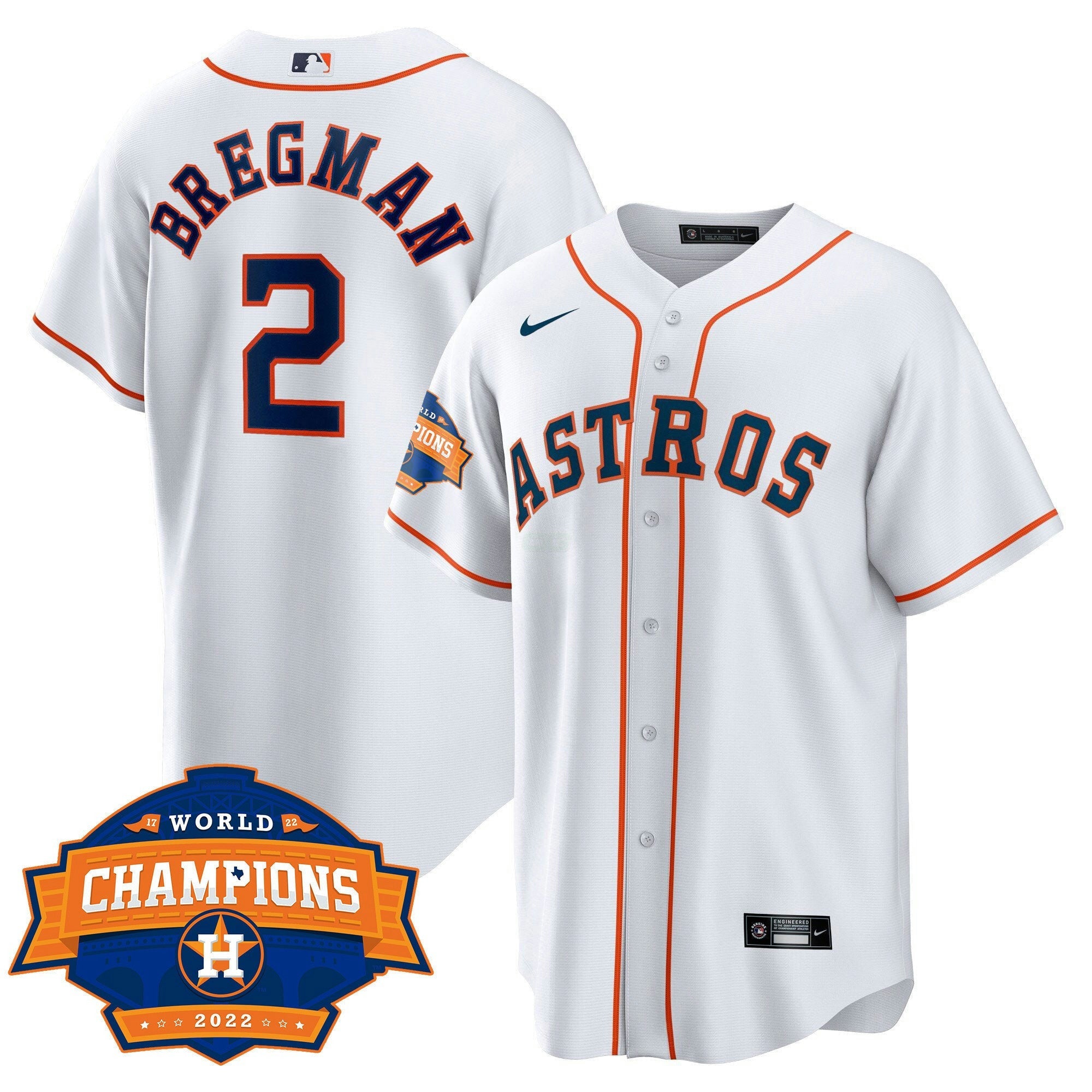 Camisa MLB Men’s Houston 2022 Champions Limited Jersey