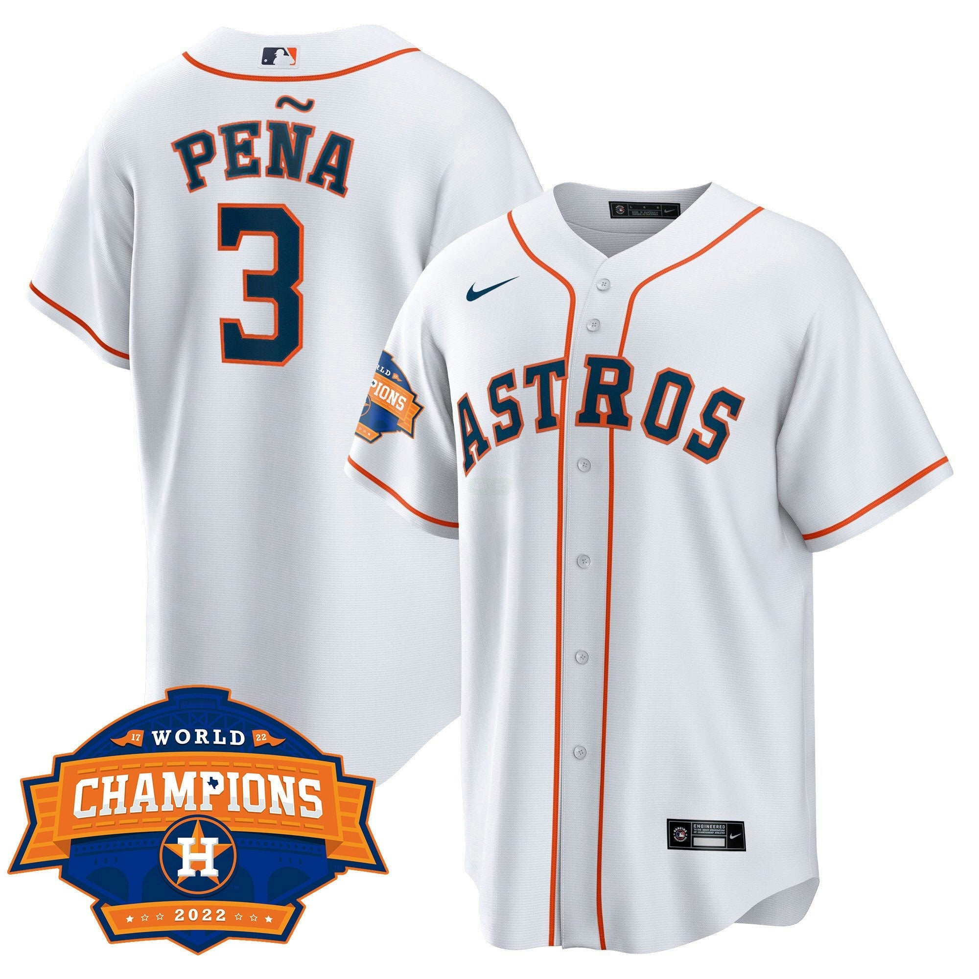 Camisa MLB Men’s Houston 2022 Champions Limited Jersey