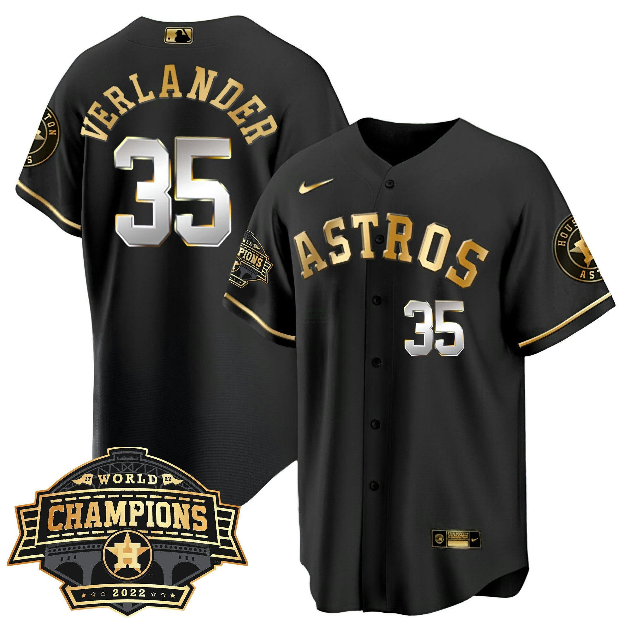 Camisa MLB Men’s Houston 2022 Champions Limited Jersey