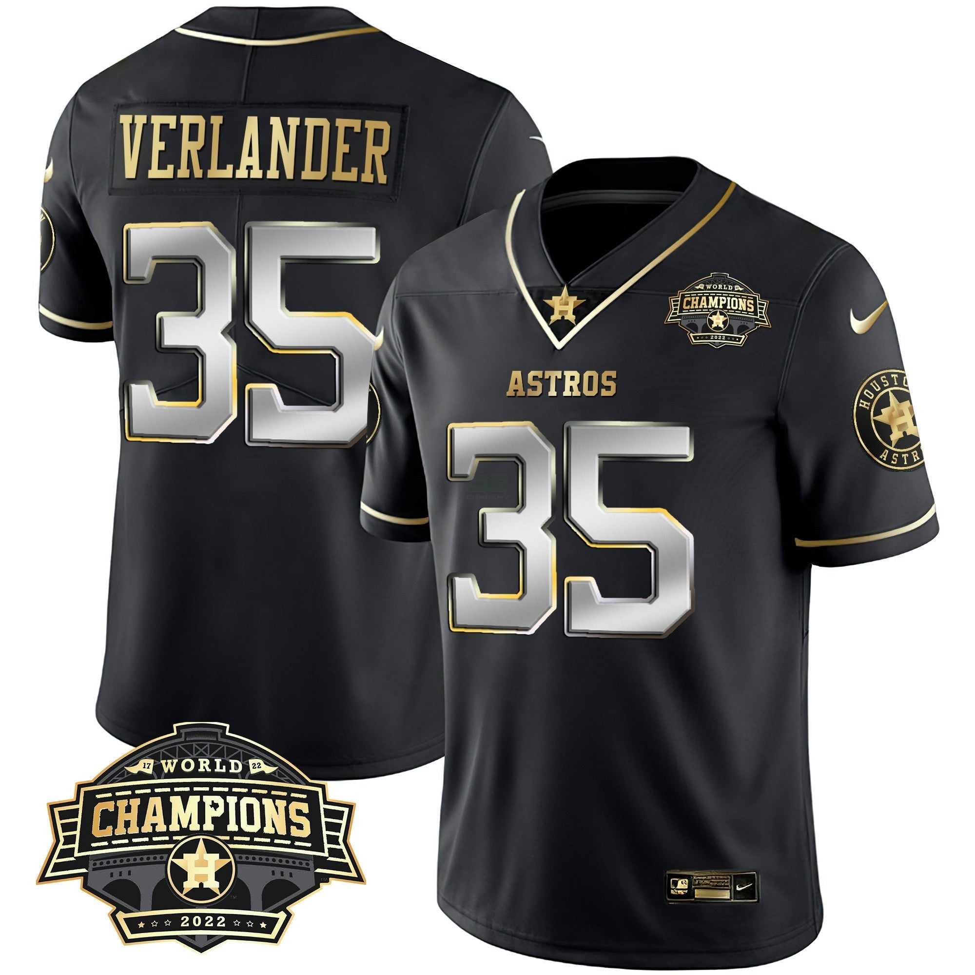Camisa MLB Men’s Houston 2022 Champions Vapor Limited Jersey