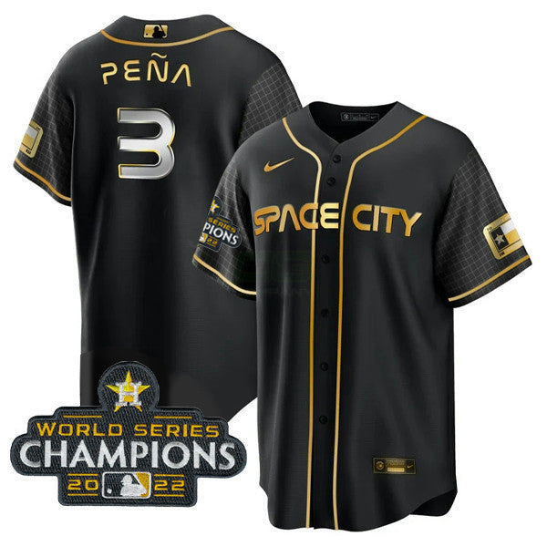 Camisa MLB Men’s Houston 2022 World Series Champions Player Jersey