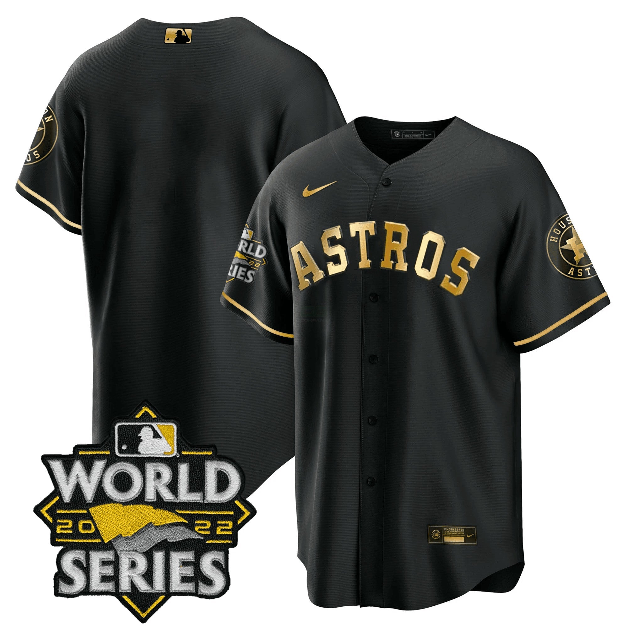 Camisa MLB Men’s Houston 2022 World Series Player Jersey