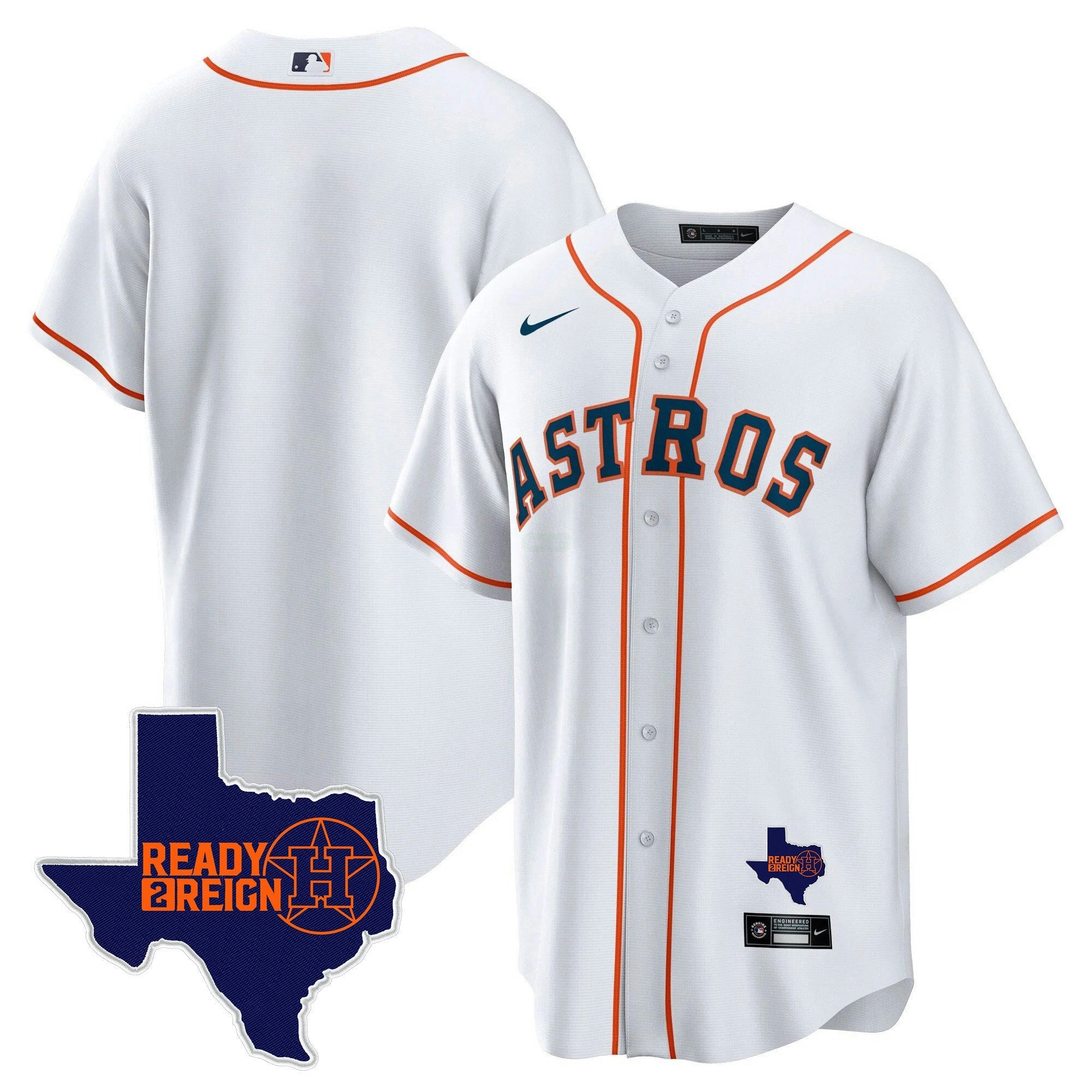 Camisa MLB Men’s Houston 2024 Ready 2 Reign Cool Base Jersey