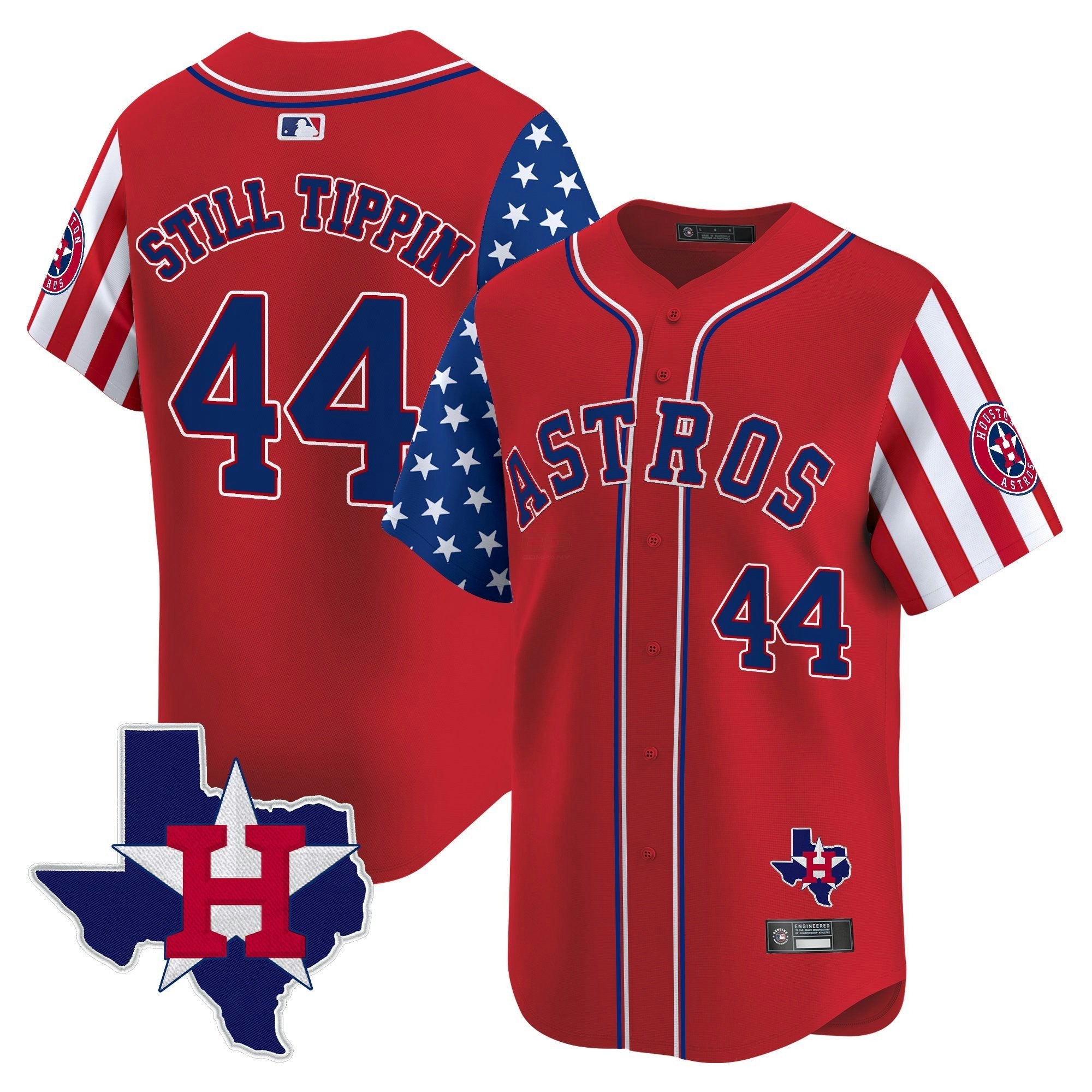 Camisa MLB Men’s Houston 2025 Independence Day Vapor Premier Limited Jersey