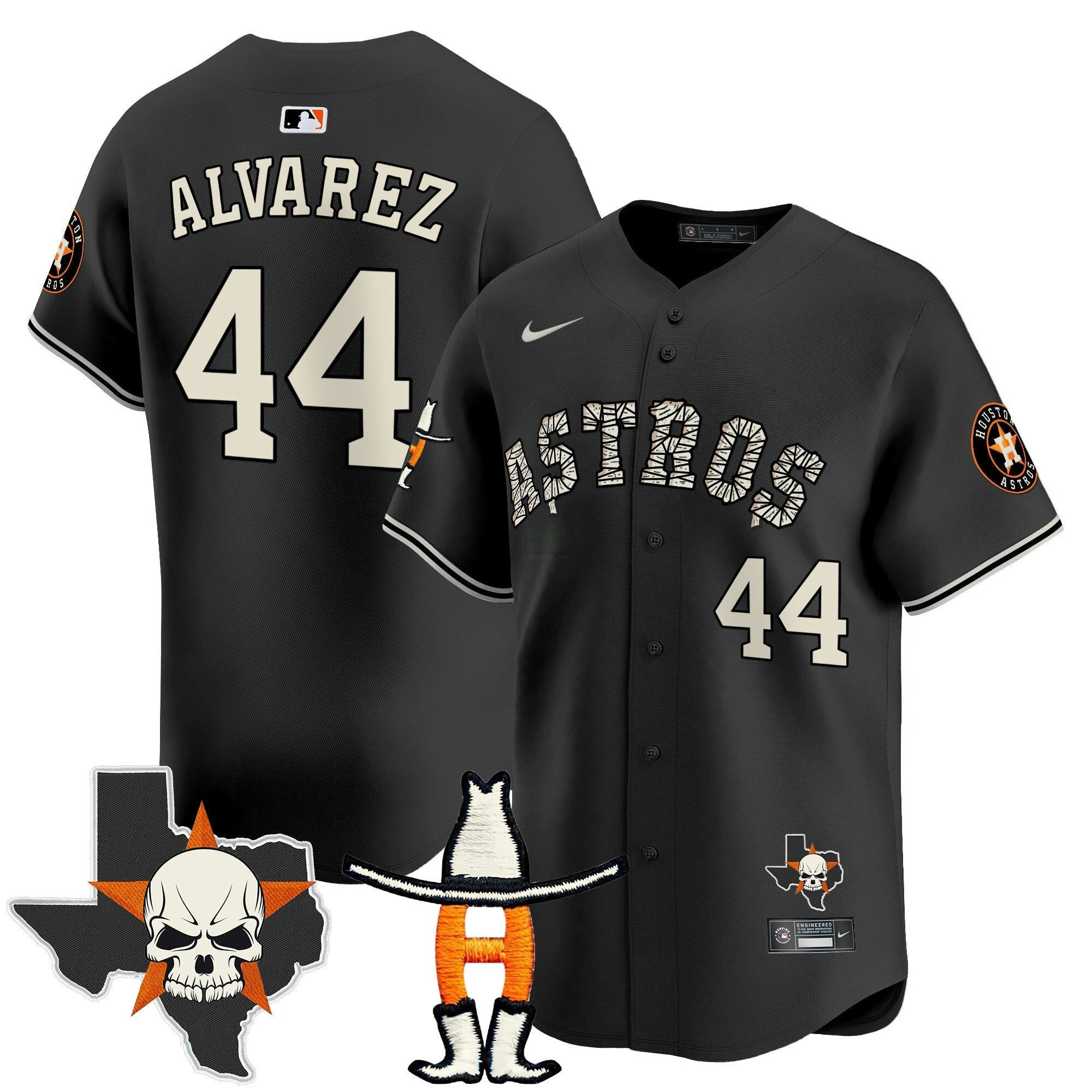 Camisa MLB Men’s Houston Halloween Vapor Premier Limited Jersey