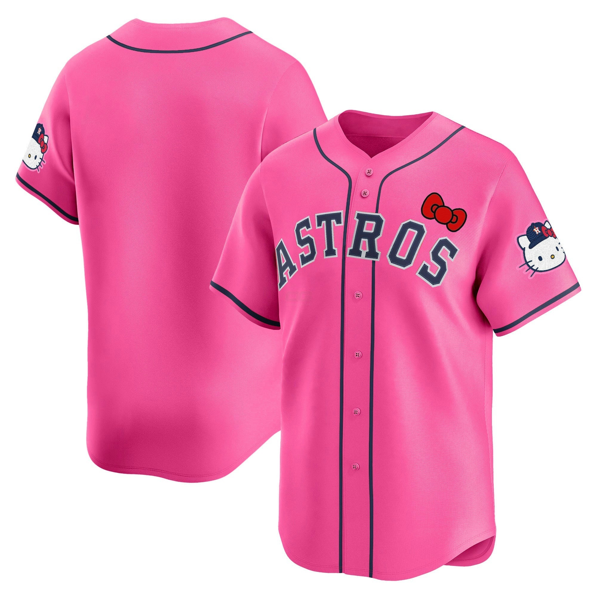Camisa MLB Men’s Houston Hello Kitty Vapor Premier Limited Jersey V2