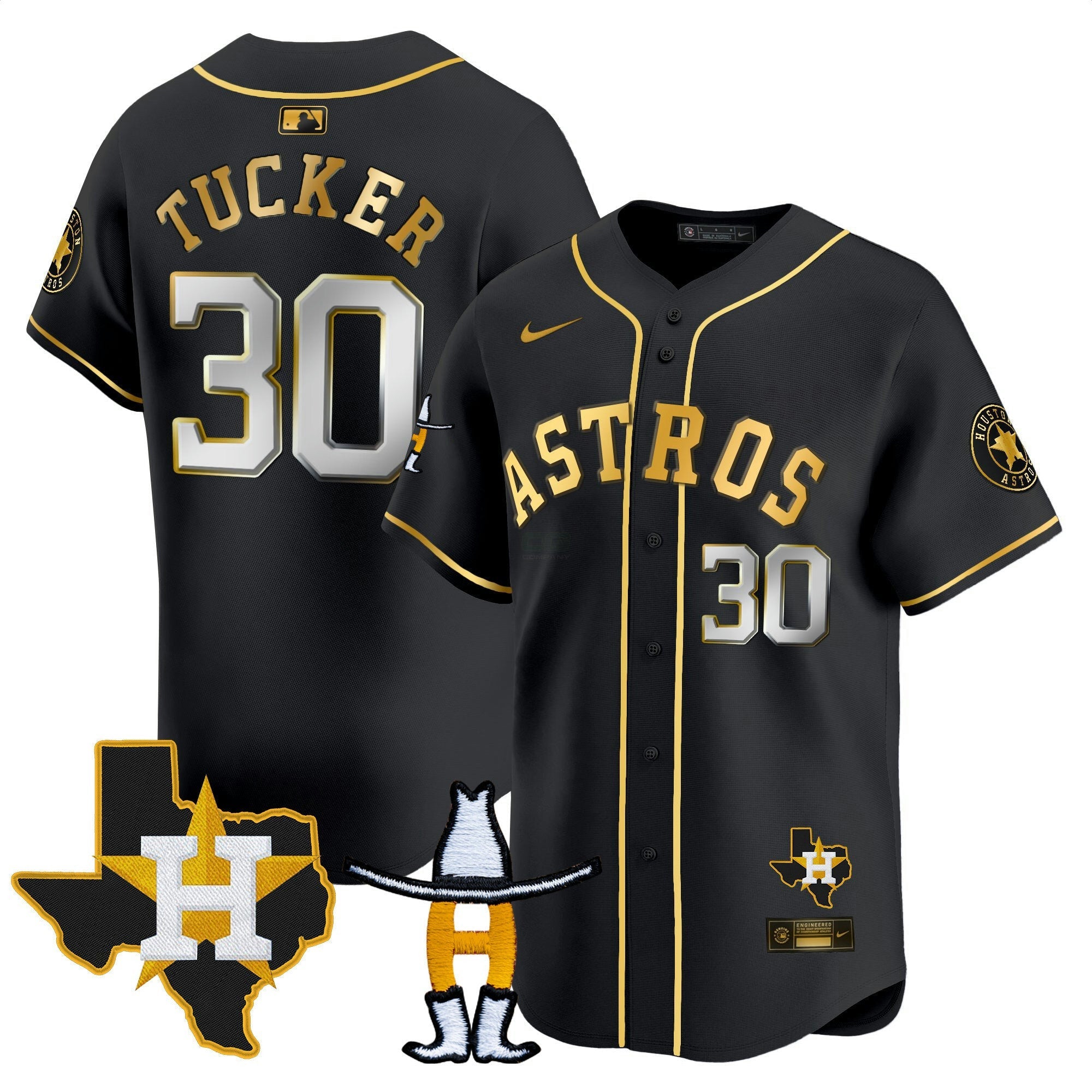 Camisa MLB Men’s Houston Houston Rodeo Patch Vapor Premier Limited Jersey V2