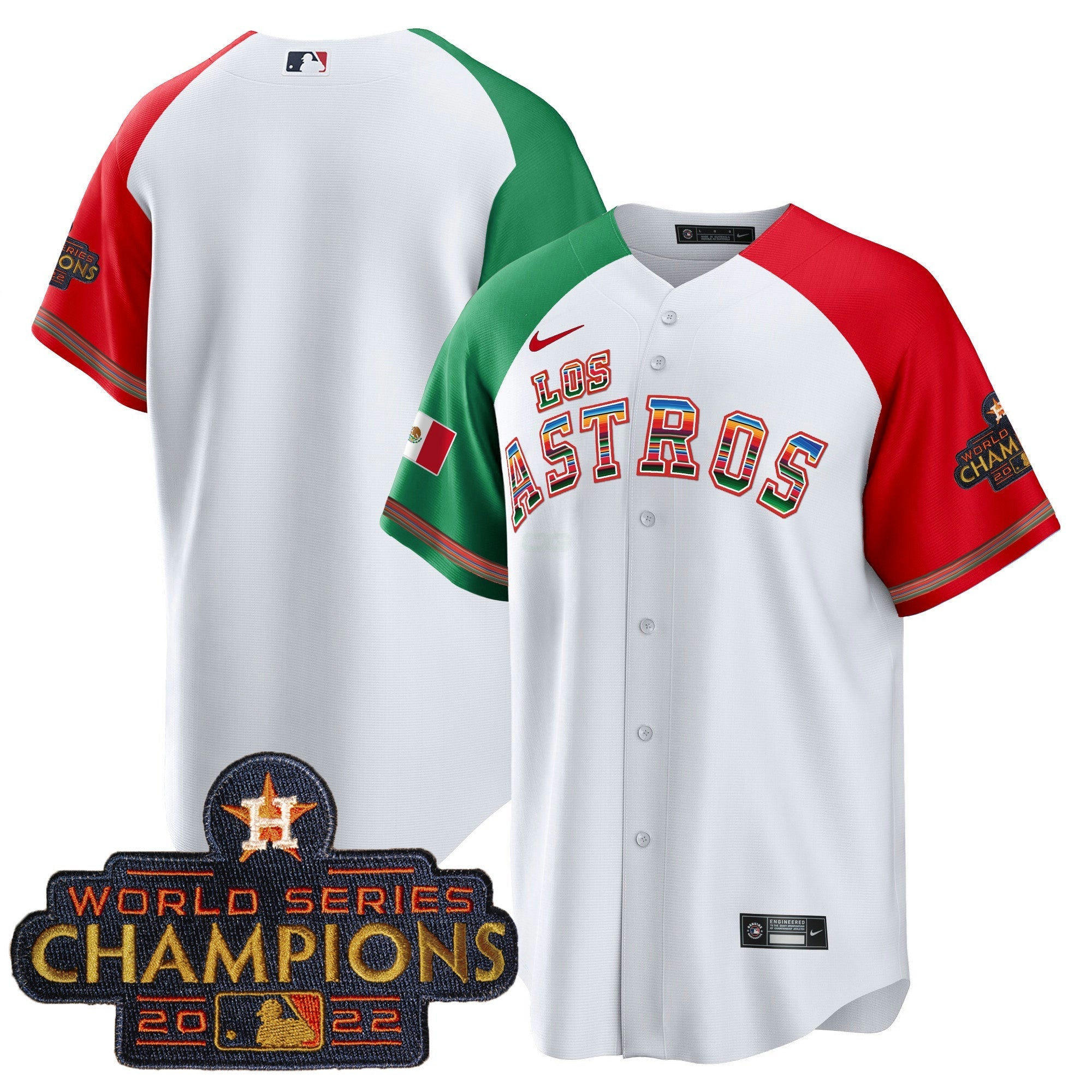 Camisa MLB Men’s Houston Los Mexico Jersey