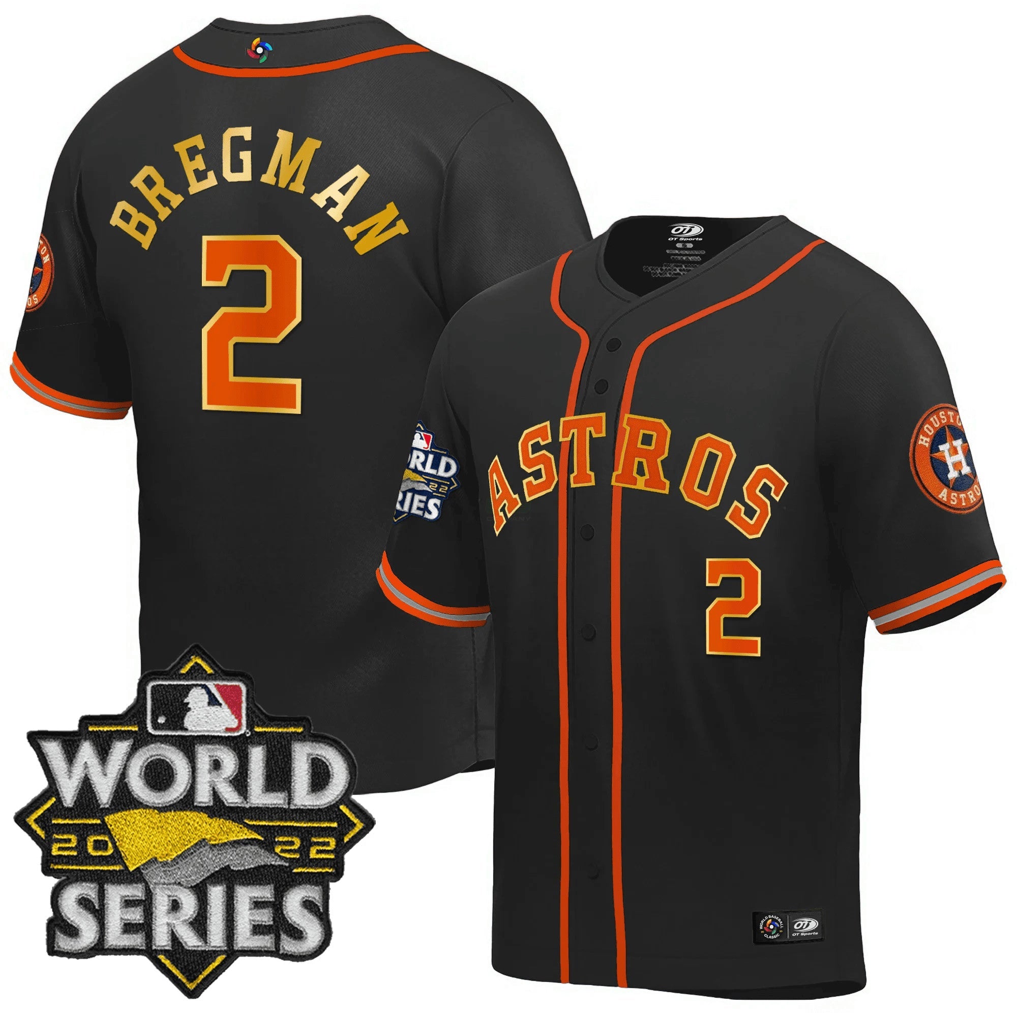 Camisa MLB Men’s Houston World Series Classic Jersey