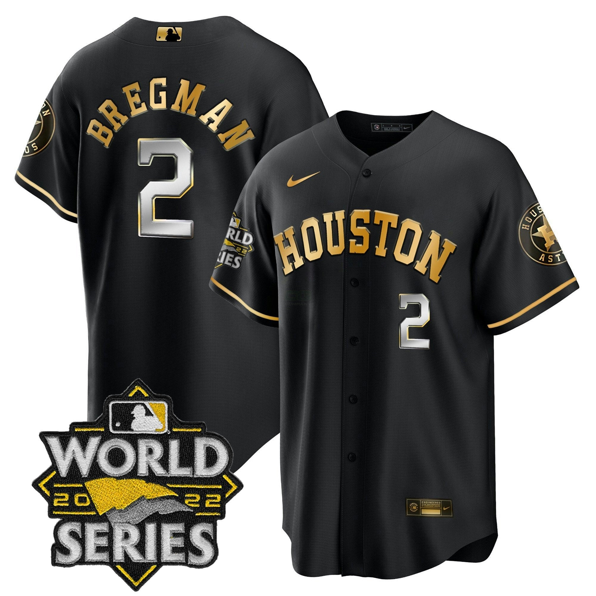 Camisa MLB Men’s Houston World Series Limited Jersey