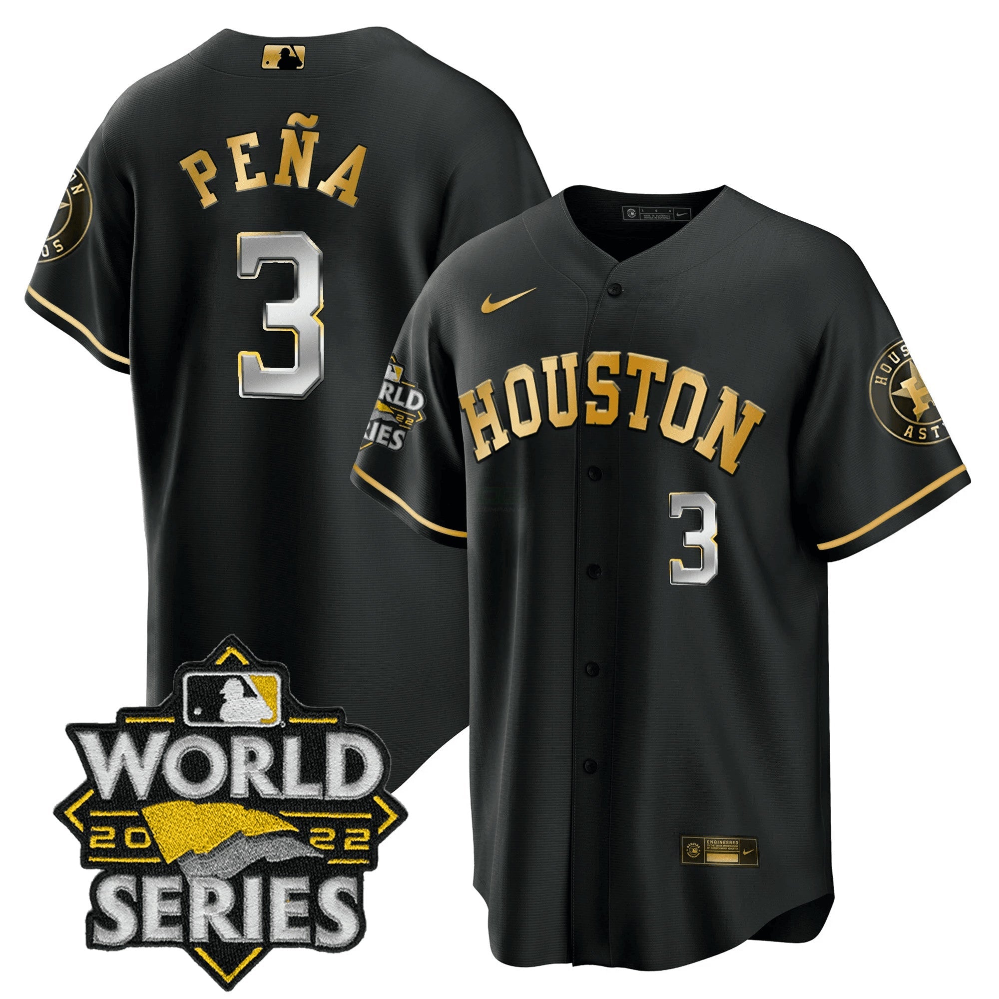 Camisa MLB Men’s Houston World Series Limited Jersey