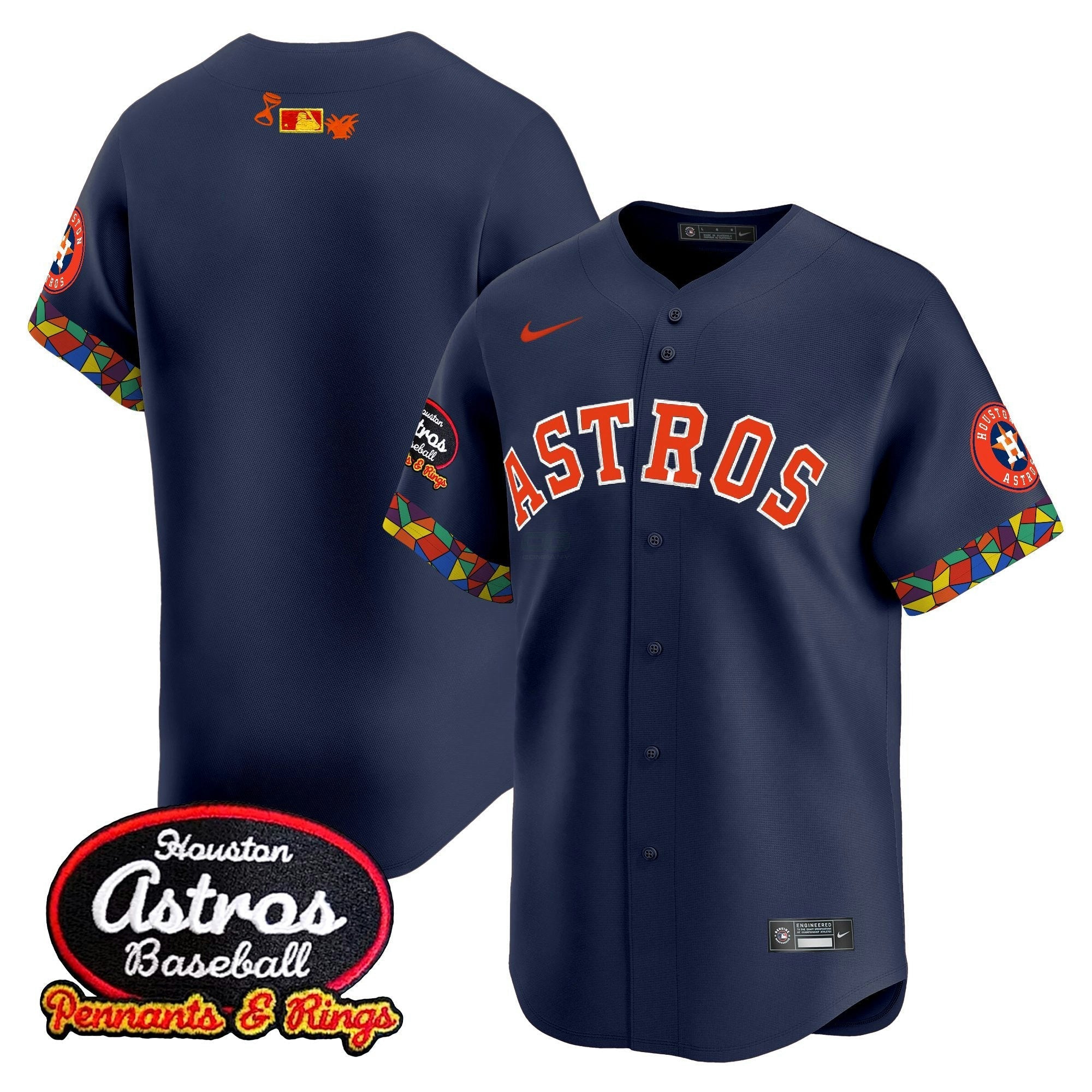 Camisa MLB Men’s Houston x El Tiempo Cantina Vapor Premier Limited Jersey