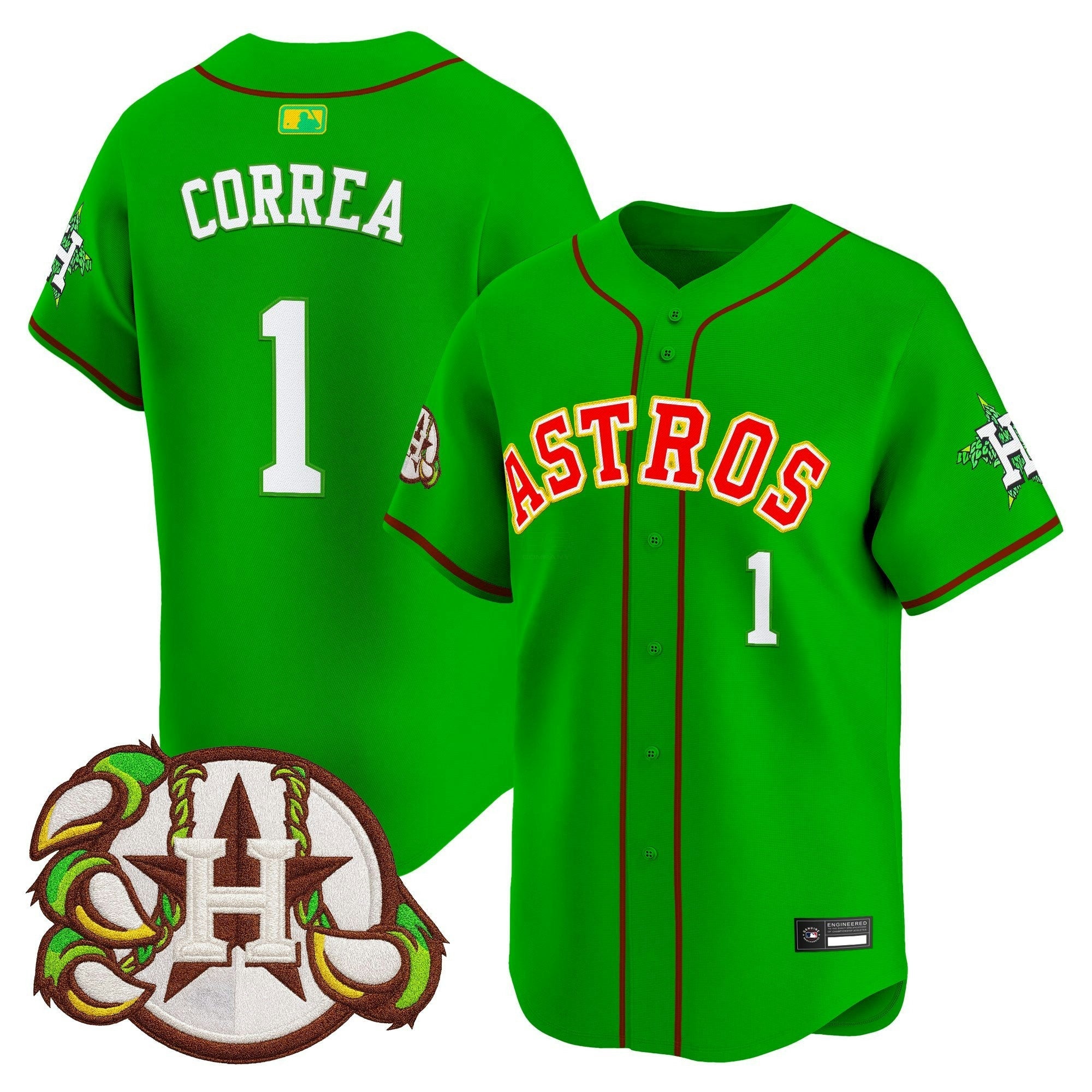 Camisa MLB Men’s Houston x Hopadillo Karbach Brewing Co. Vapor Premier Limited Jersey