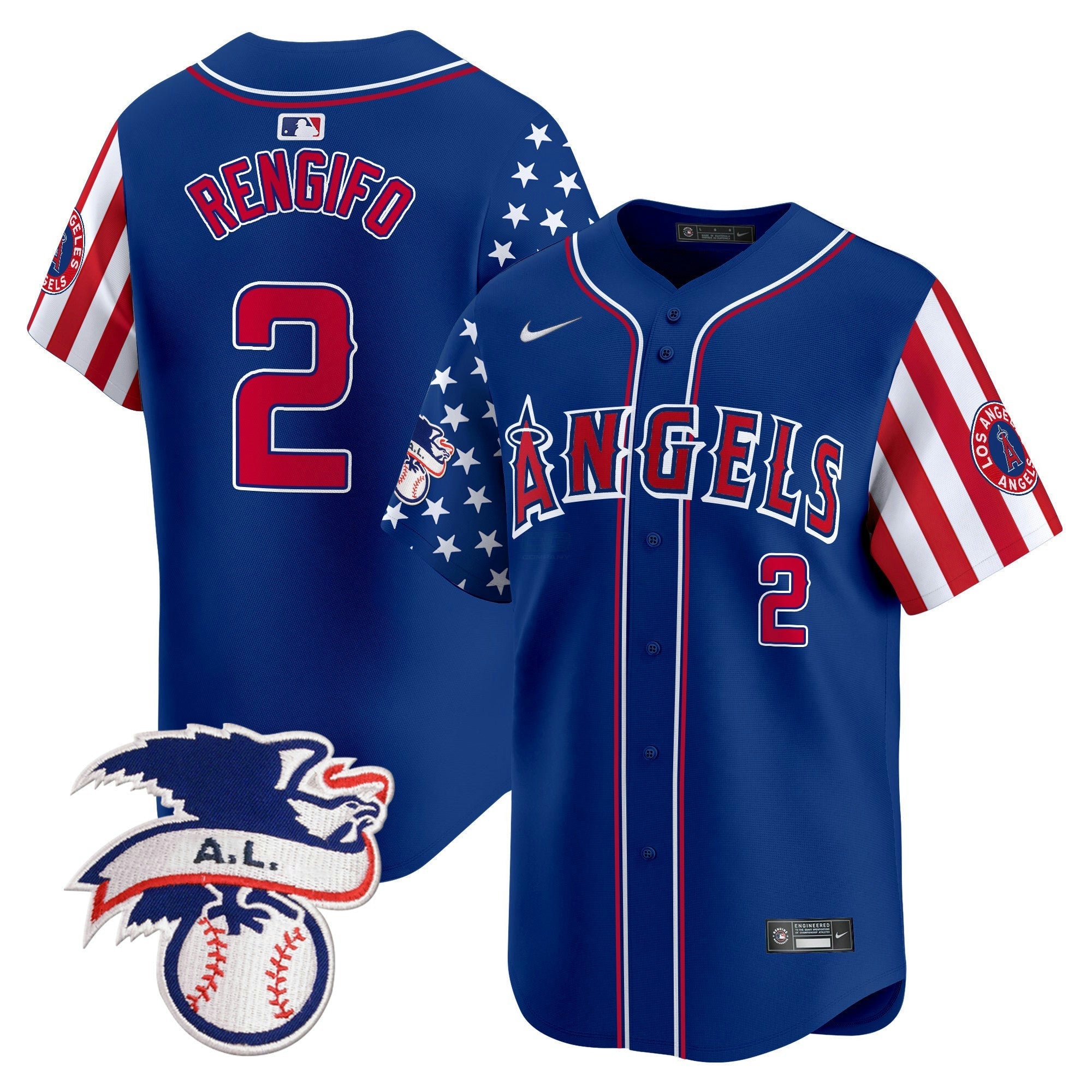 Camisa MLB Men’s Los Angeles 2024 Fourth of July Vapor Premier Limited Jersey