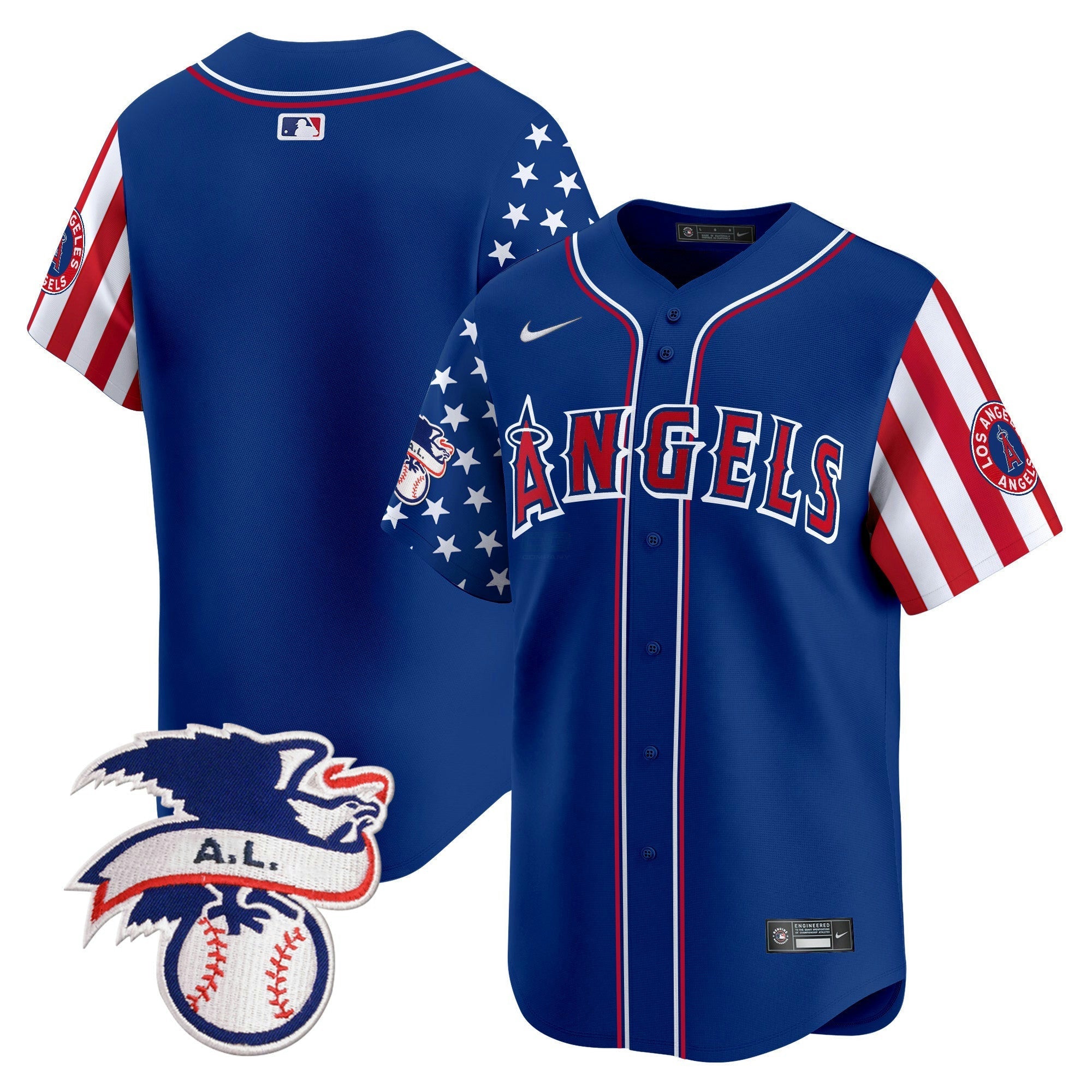 Camisa MLB Men’s Los Angeles 2024 Fourth of July Vapor Premier Limited Jersey