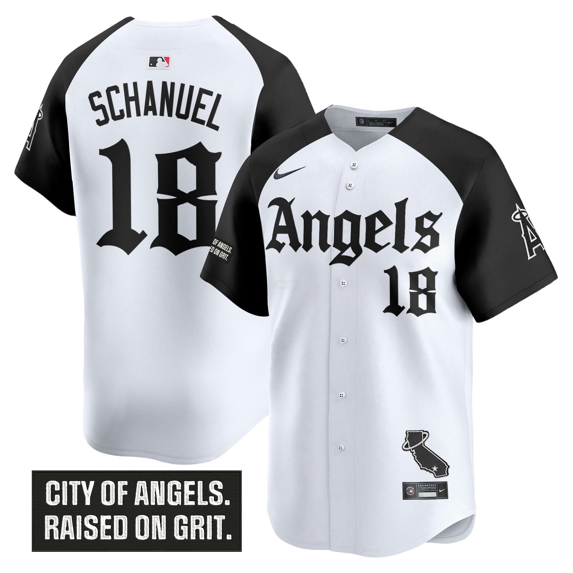 Camisa MLB Men’s Los Angeles ‘Gothic Halo Edition’ Vapor Premier Limited Jersey
