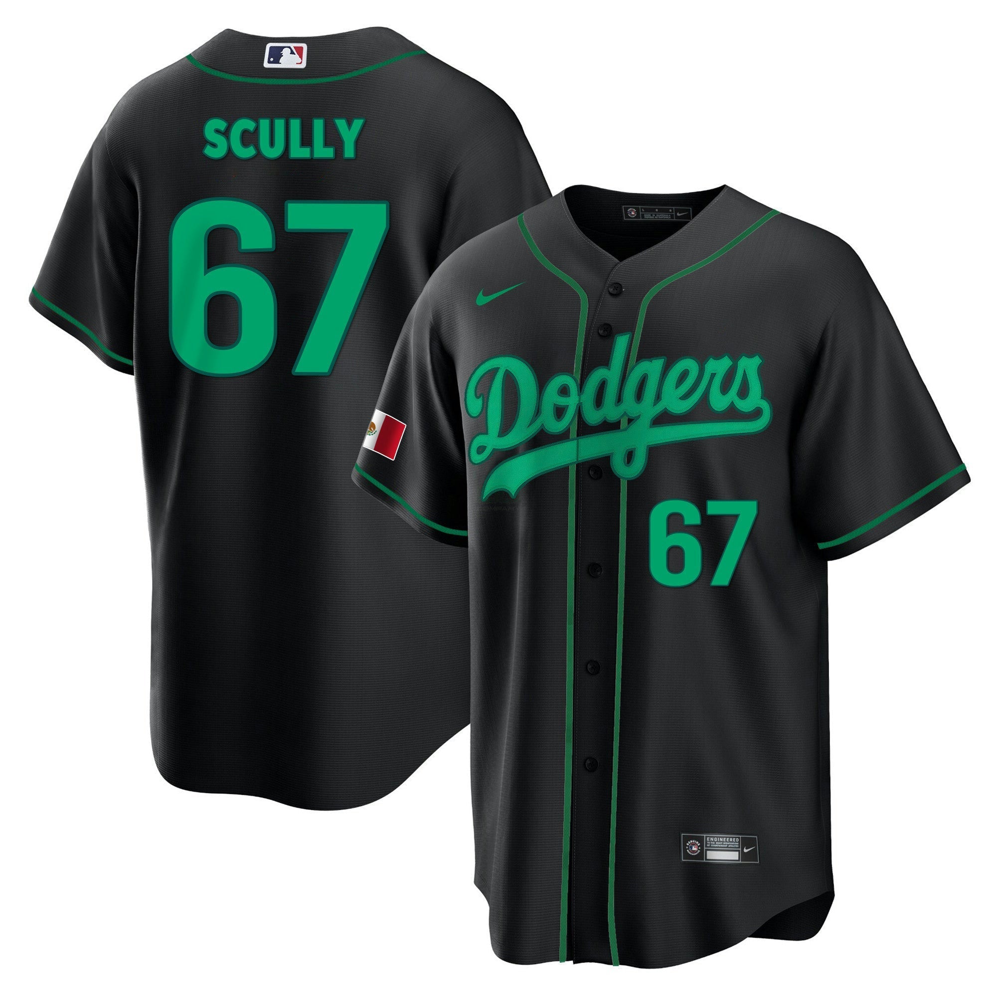 Camisa MLB Men’s Los Angeles Mexico Cool Base Jersey