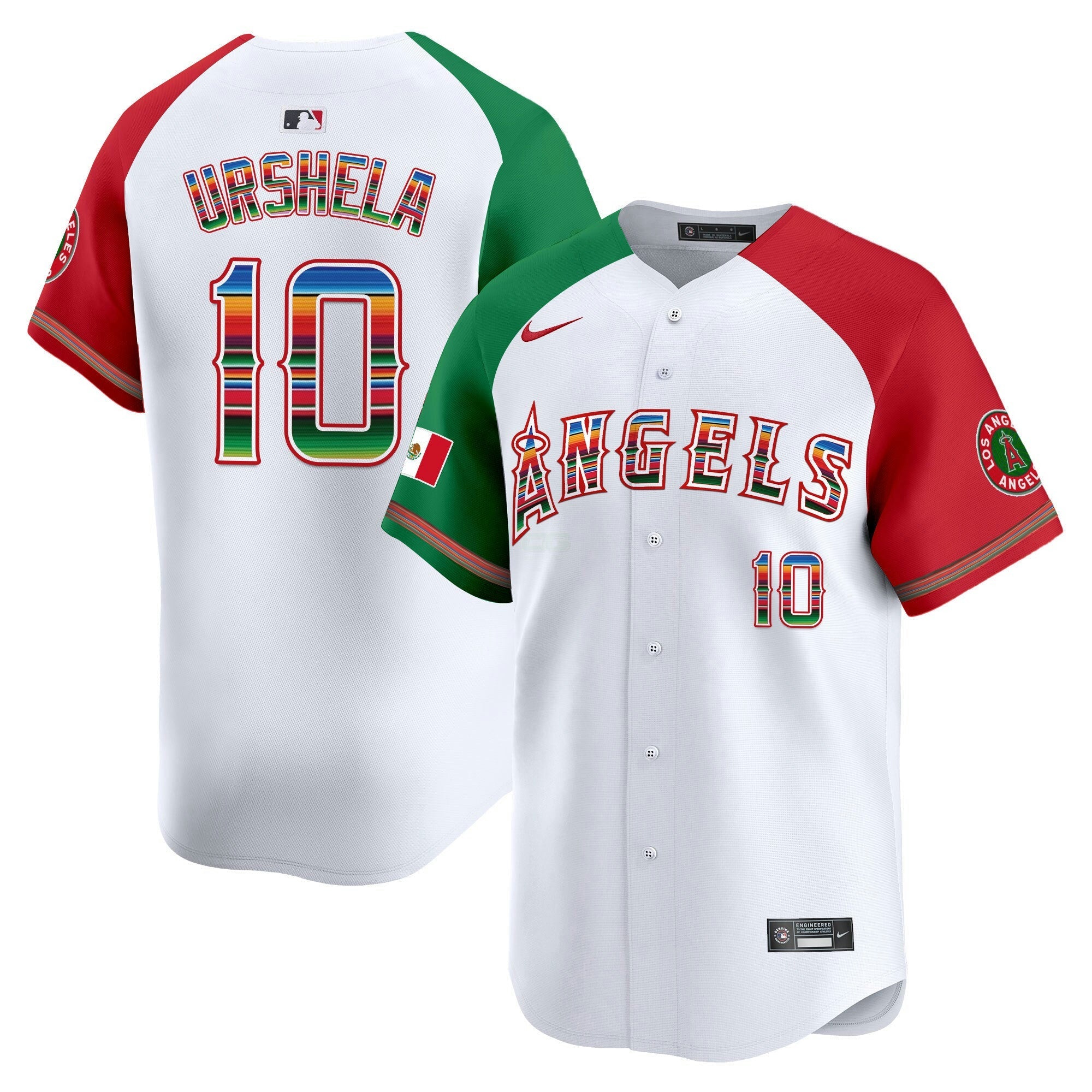 Camisa MLB Men’s Los Angeles Mexico Vapor Premier Limited Jersey