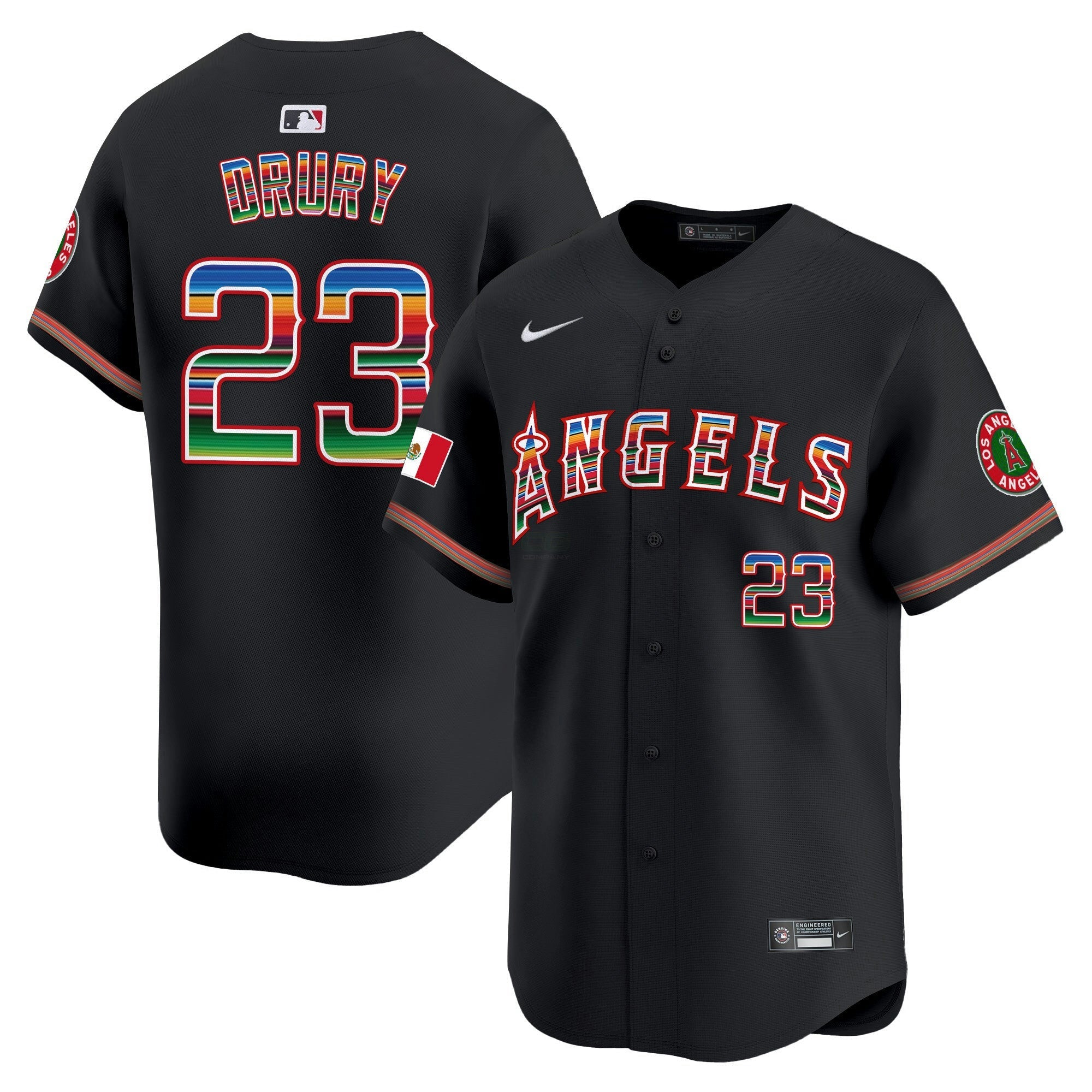 Camisa MLB Men’s Los Angeles Mexico Vapor Premier Limited Jersey