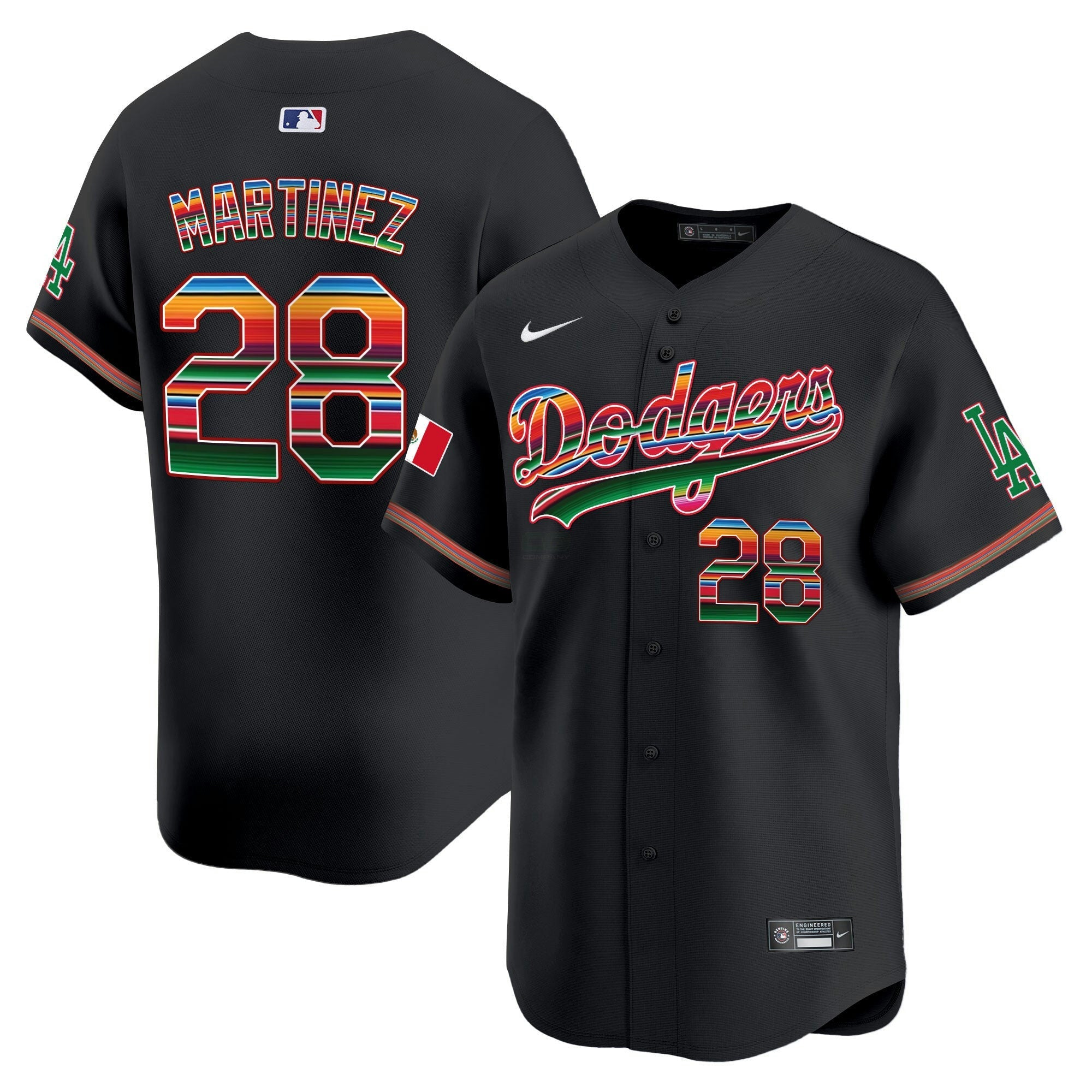 Camisa MLB Men’s Los Angeles Mexico Vapor Premier Limited Jersey