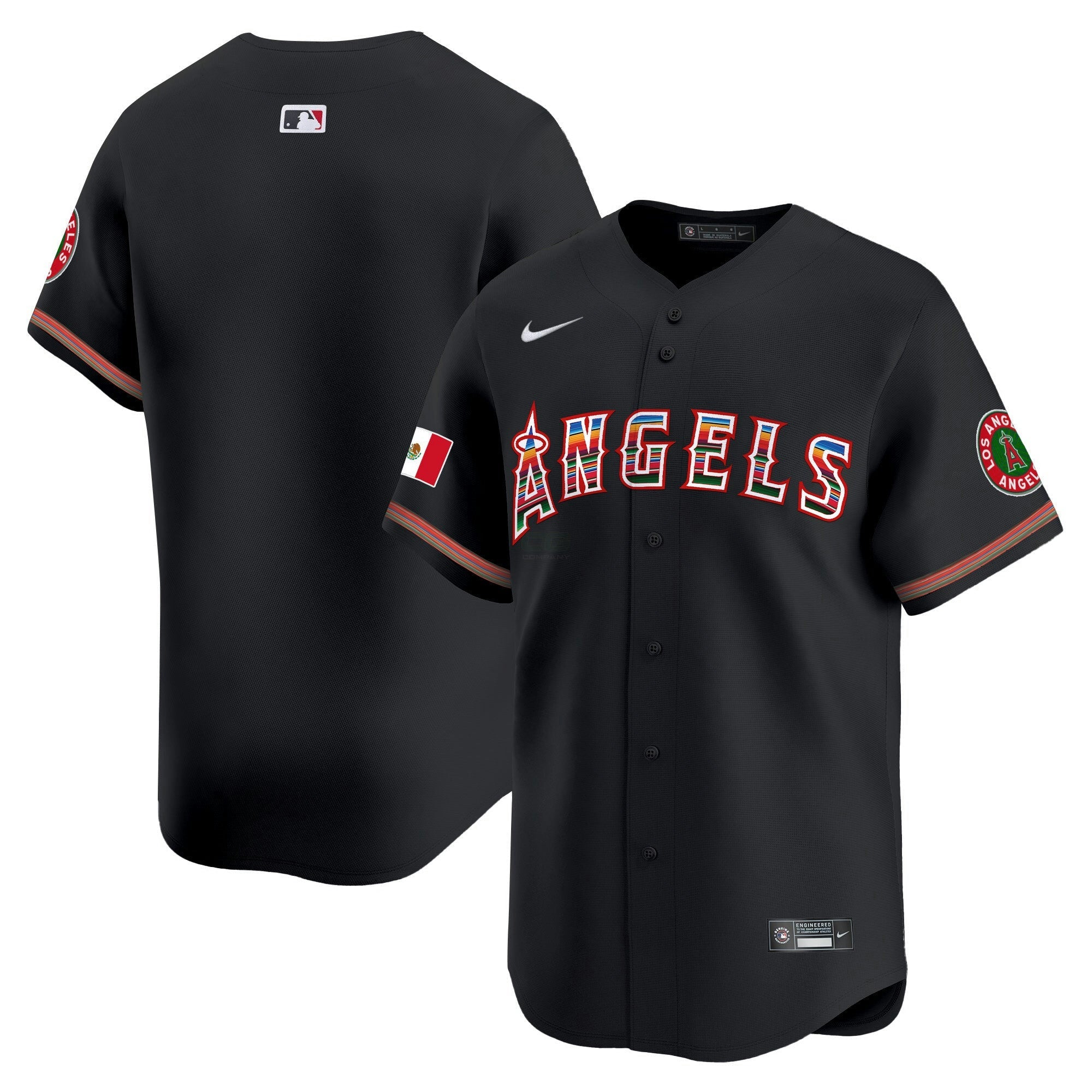 Camisa MLB Men’s Los Angeles Mexico Vapor Premier Limited Jersey