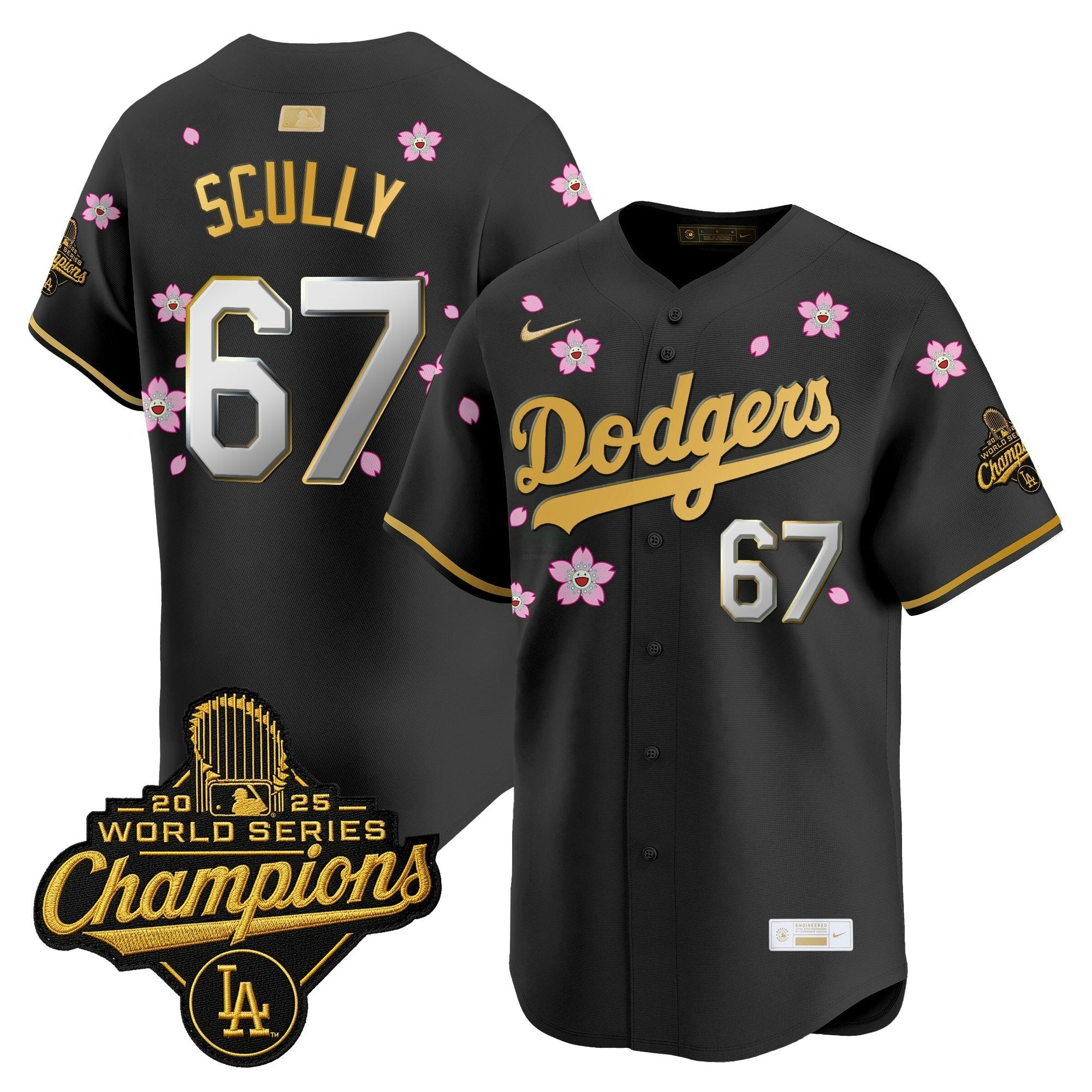 Camisa MLB Men’s Los Angeles “Tokyo Series x Gold Collection” Vapor Premier Limited Jersey