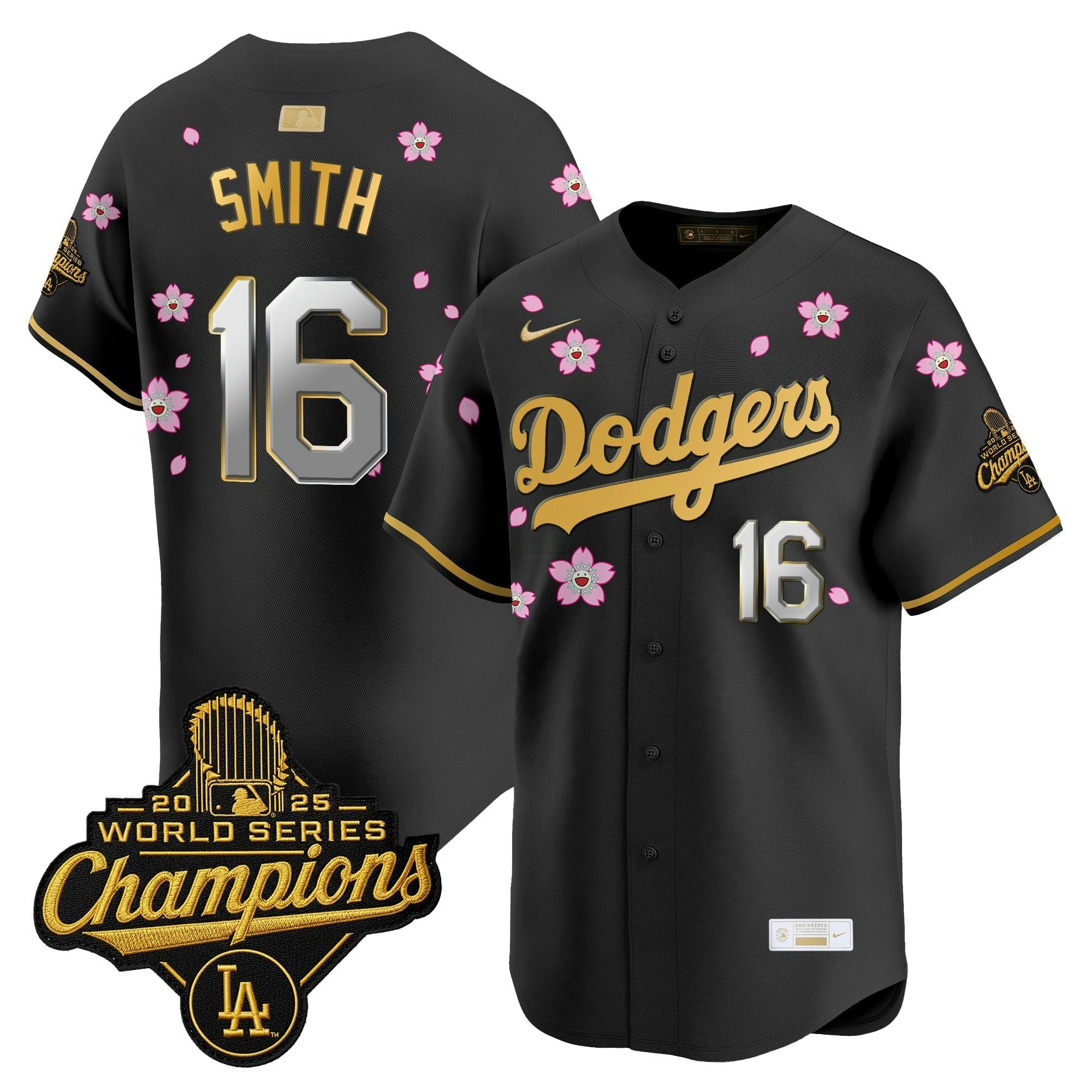 Camisa MLB Men’s Los Angeles “Tokyo Series x Gold Collection” Vapor Premier Limited Jersey