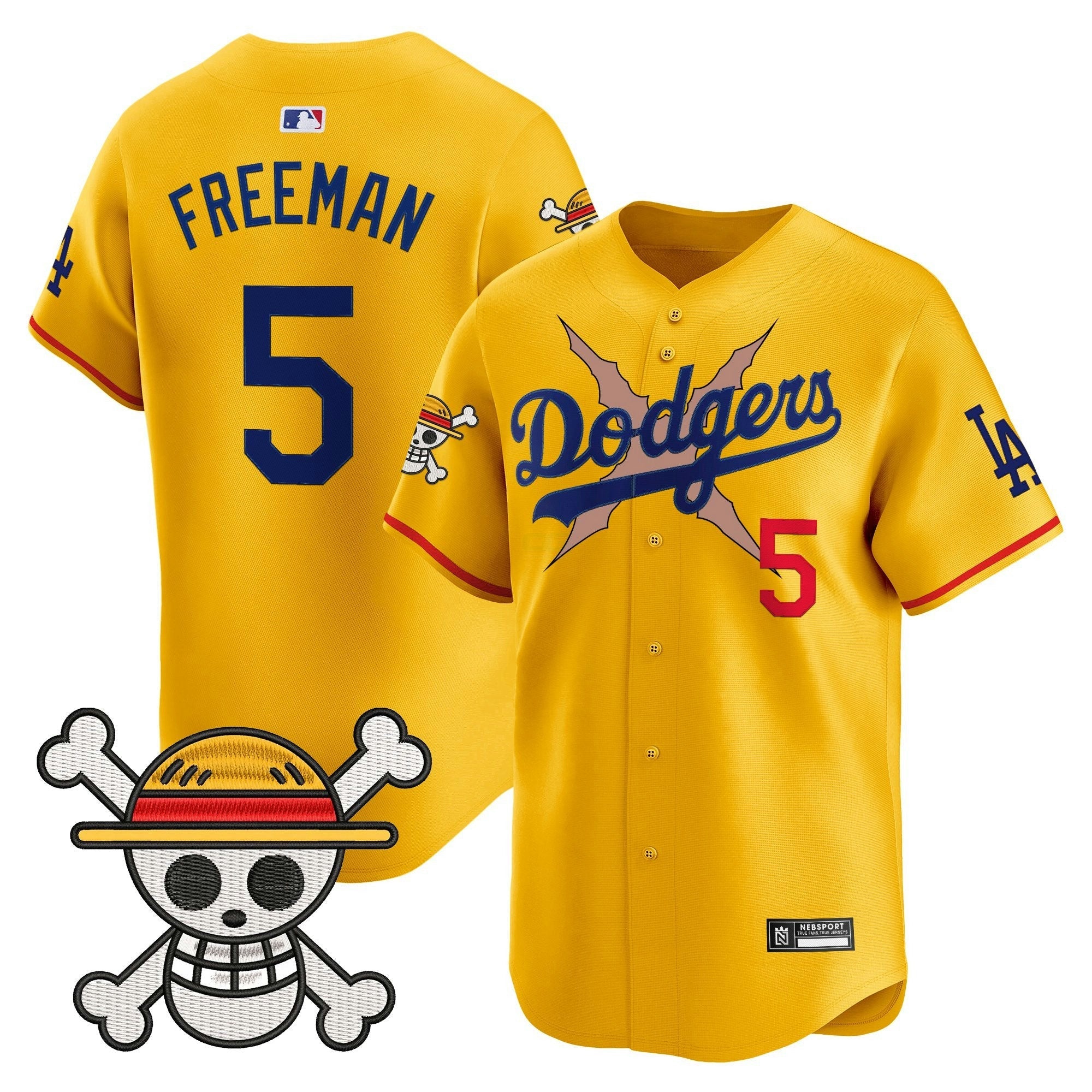 Camisa MLB Men’s Los Angeles x One Piece 2025 Vapor Premier Limited Jersey – Stitched