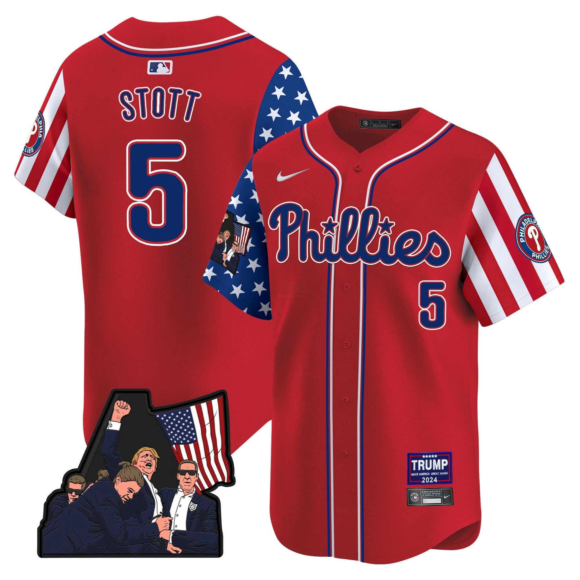 Camisa MLB Men’s Make American Great Again Vapor Premier Limited Jersey