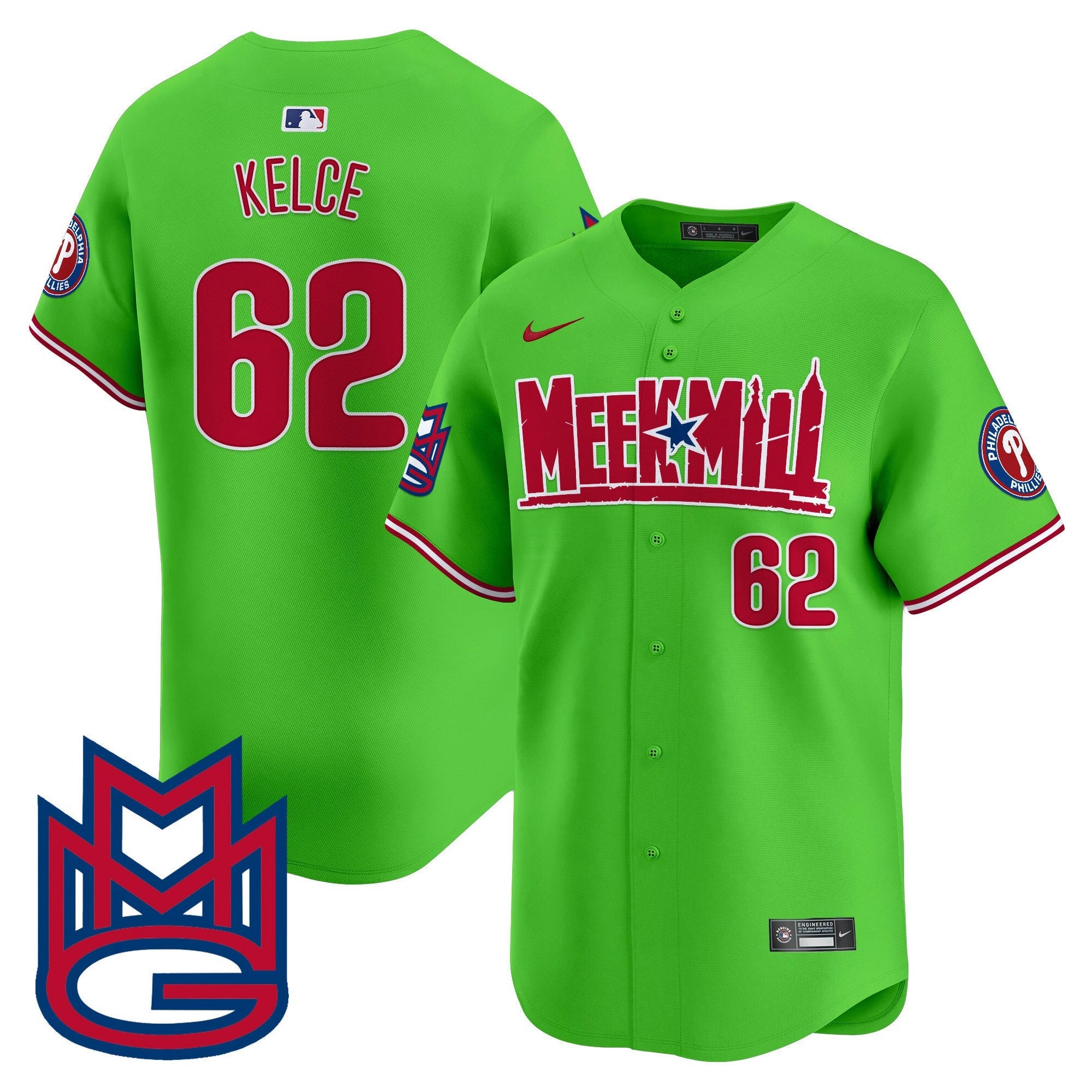 Camisa MLB Men’s Meek Mill Vapor Premier Limited Jersey
