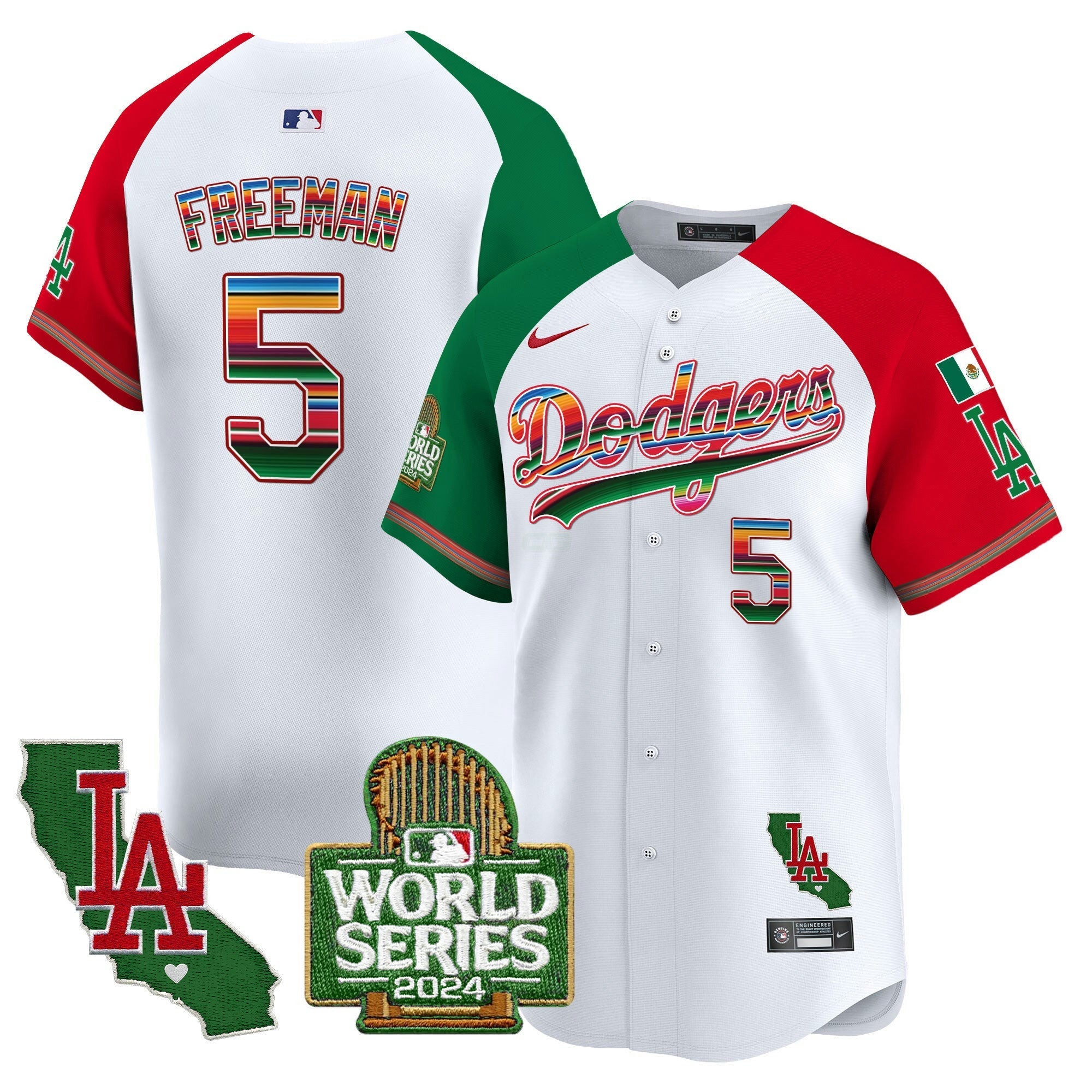 Camisa MLB Men’s Mexico 2024 World Series Vapor Premier Limited Jersey