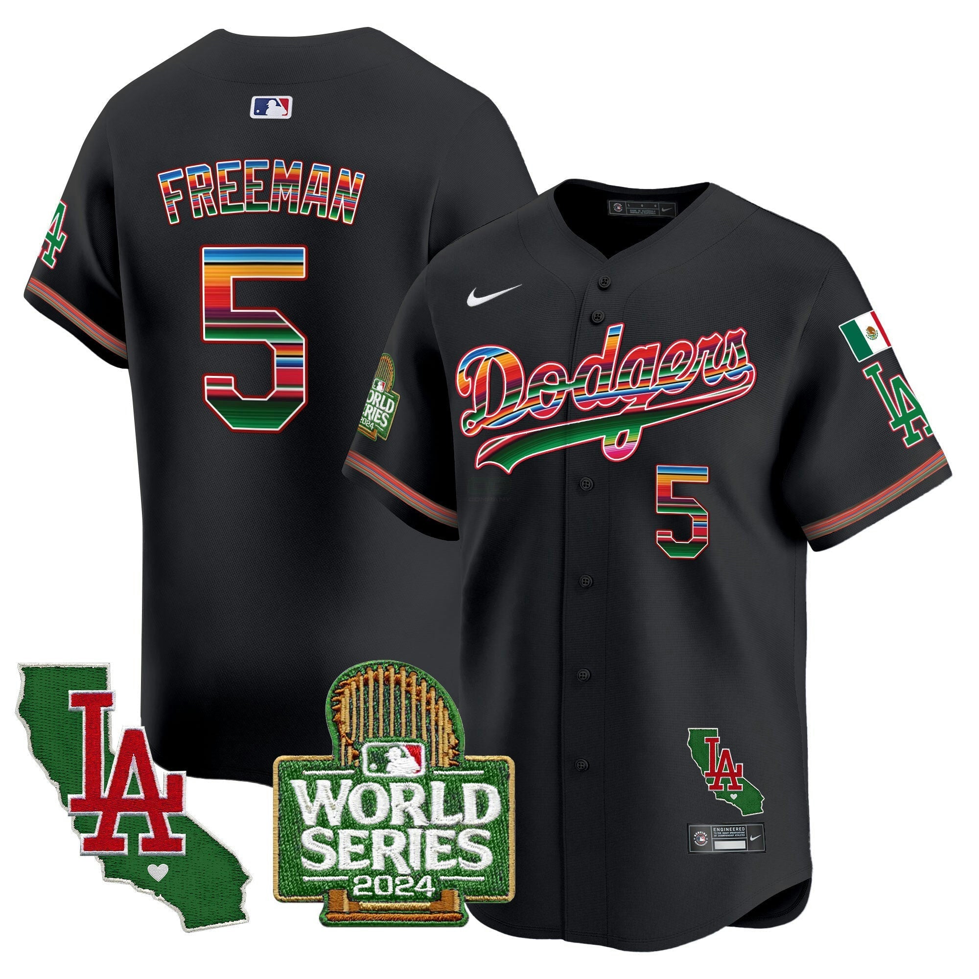 Camisa MLB Men’s Mexico 2024 World Series Vapor Premier Limited Jersey