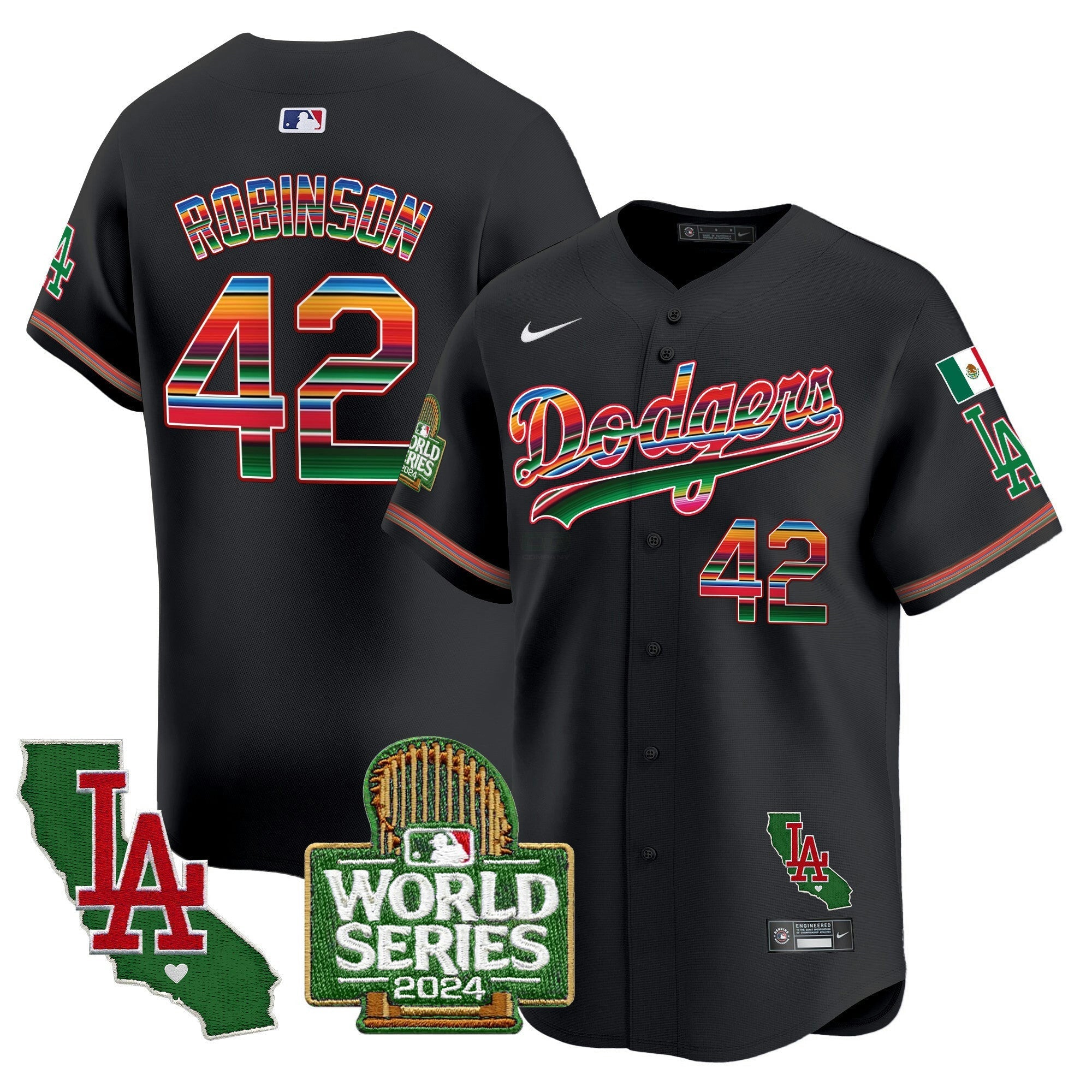 Camisa MLB Men’s Mexico 2024 World Series Vapor Premier Limited Jersey