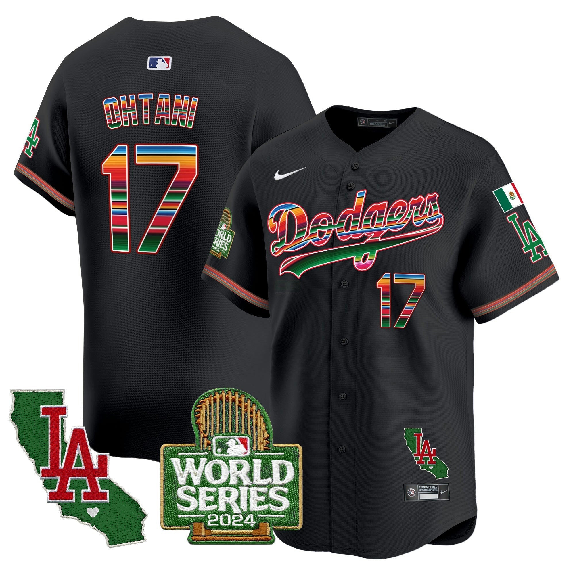 Camisa MLB Men’s Mexico 2024 World Series Vapor Premier Limited Jersey