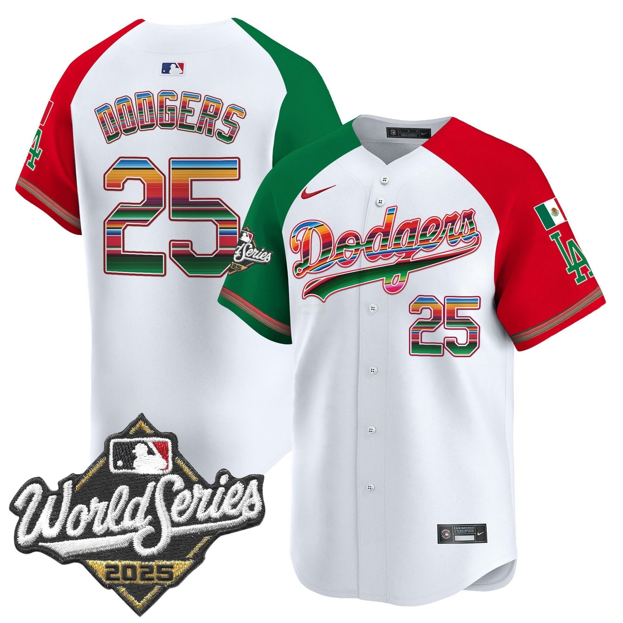 Camisa MLB Men’s Mexico 2025 World Series Vapor Premier Limited Jersey