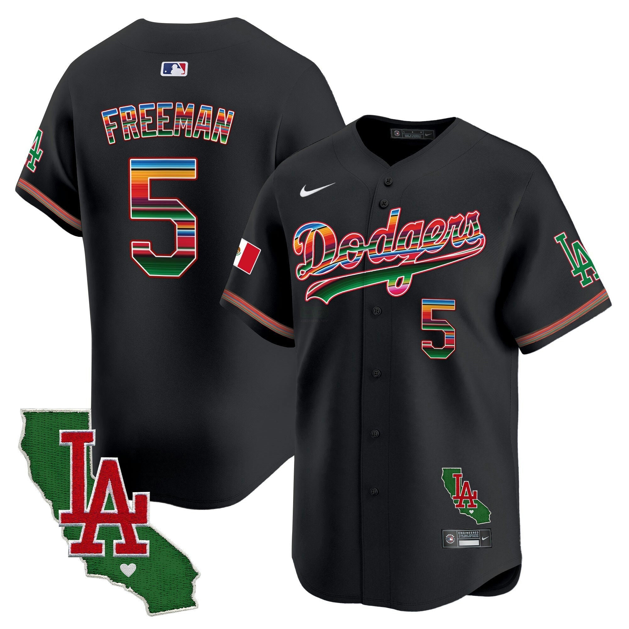 Camisa MLB Men’s Mexico California Patch Vapor Premier Limited Jersey