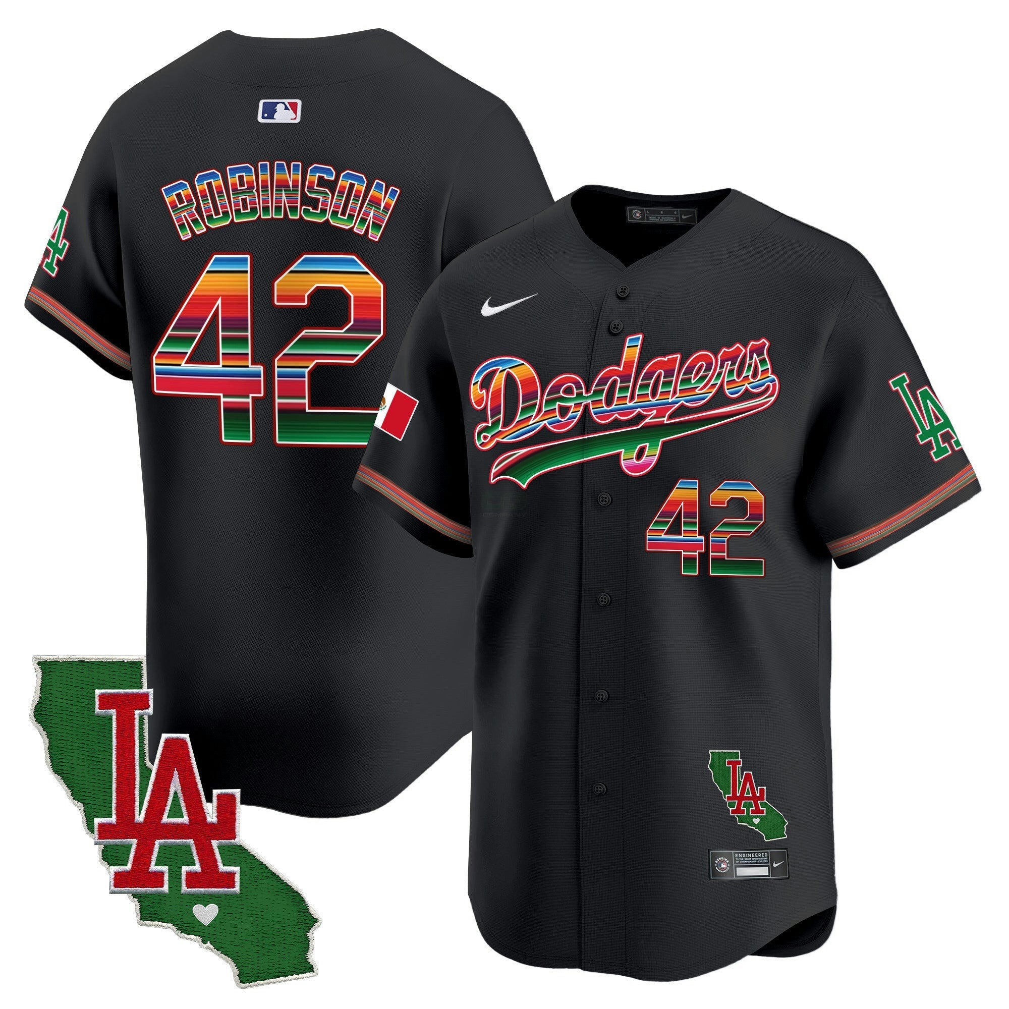 Camisa MLB Men’s Mexico California Patch Vapor Premier Limited Jersey