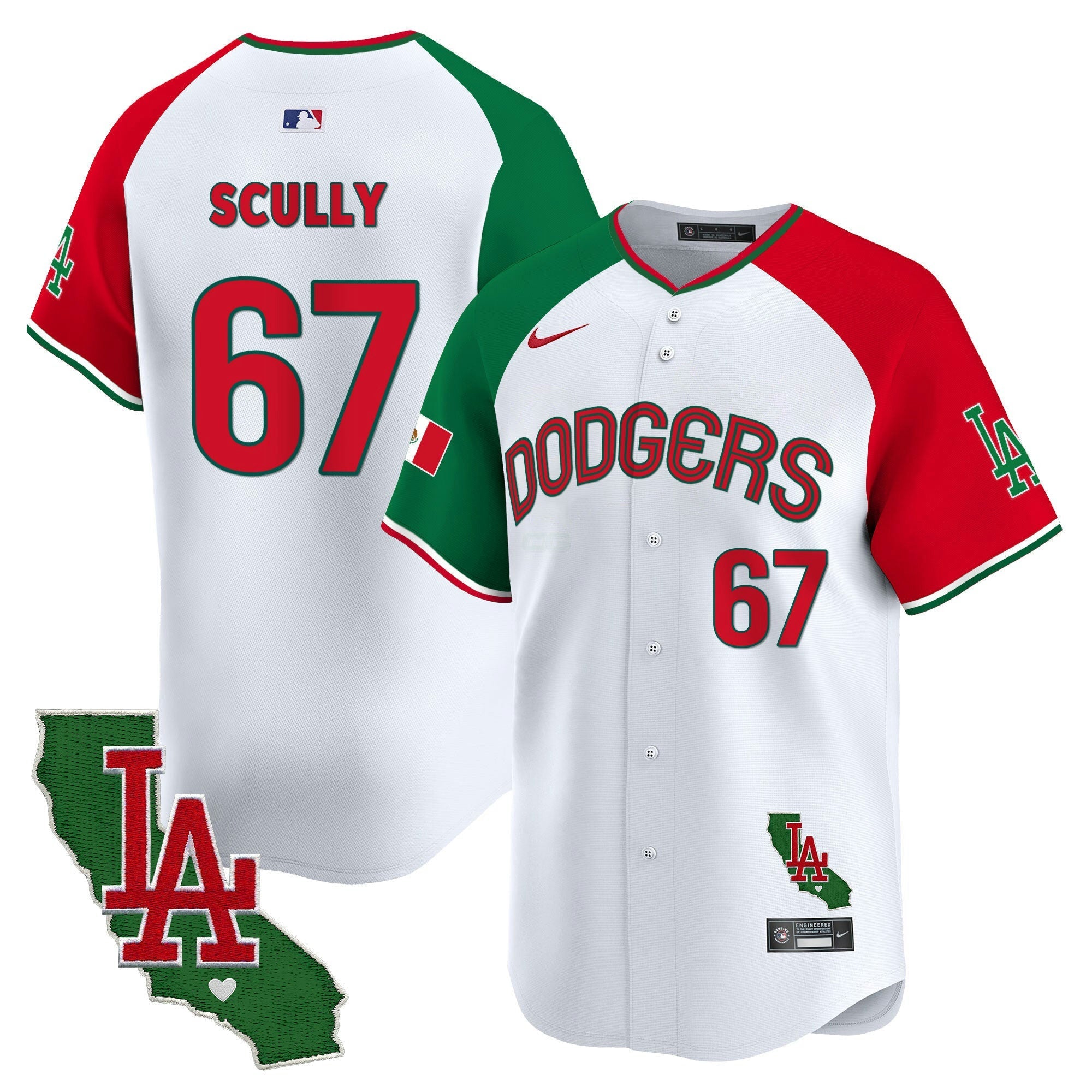 Camisa MLB Men’s Mexico California Patch Vapor Premier Limited Jersey V3
