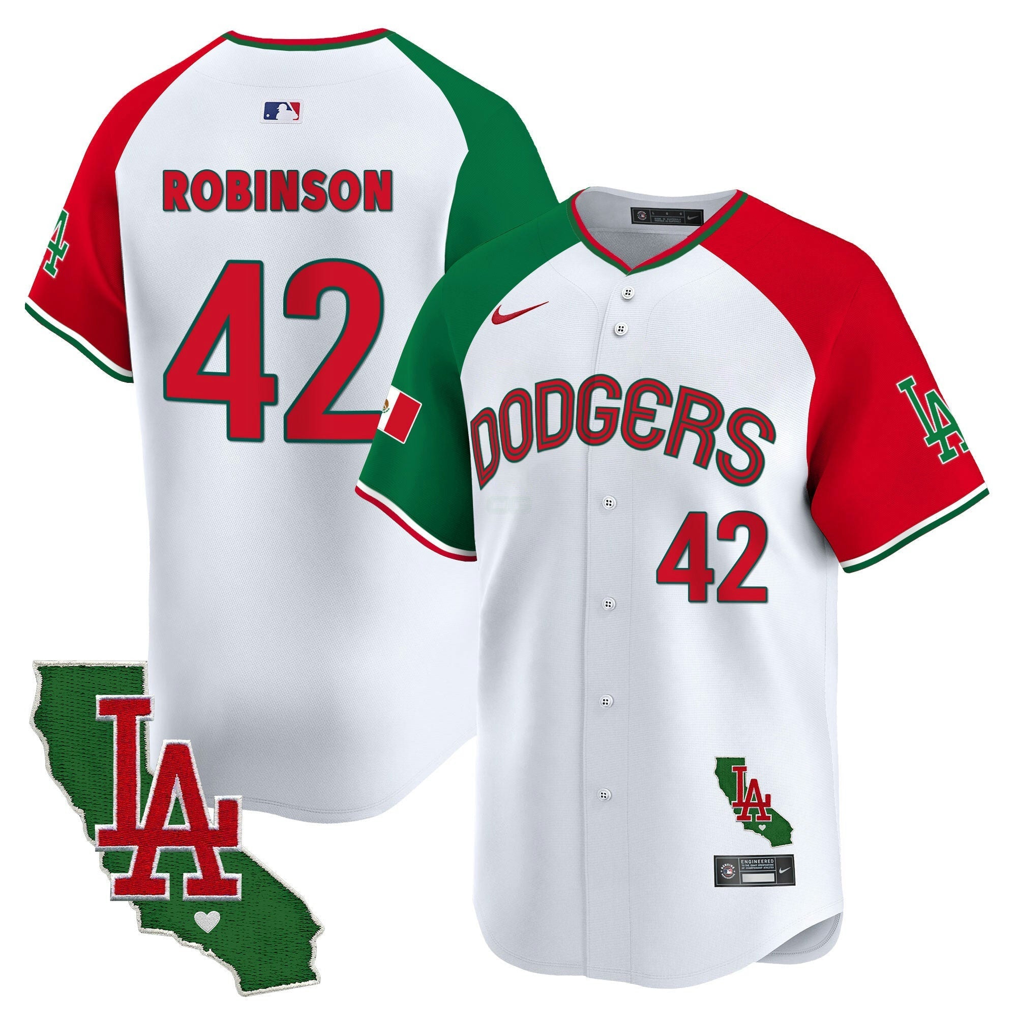 Camisa MLB Men’s Mexico California Patch Vapor Premier Limited Jersey V3