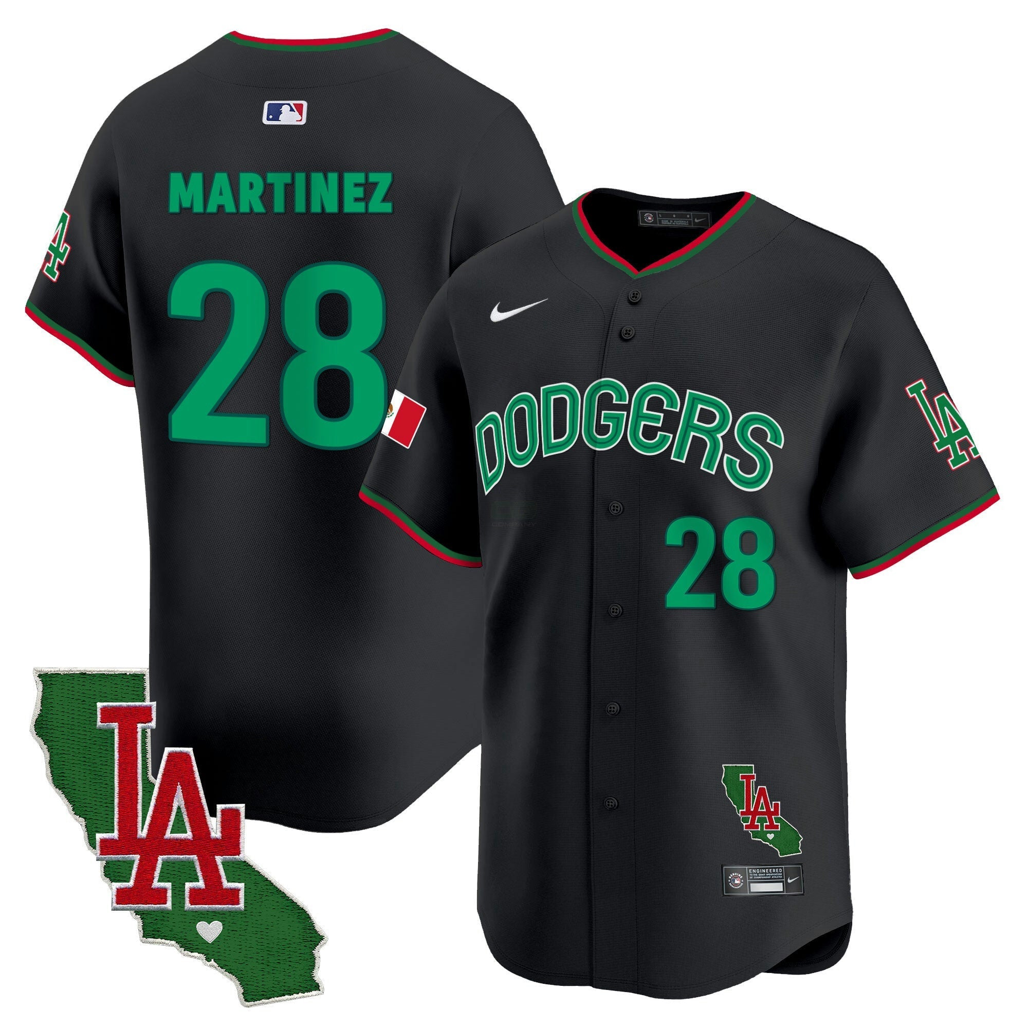Camisa MLB Men’s Mexico California Patch Vapor Premier Limited Jersey V3